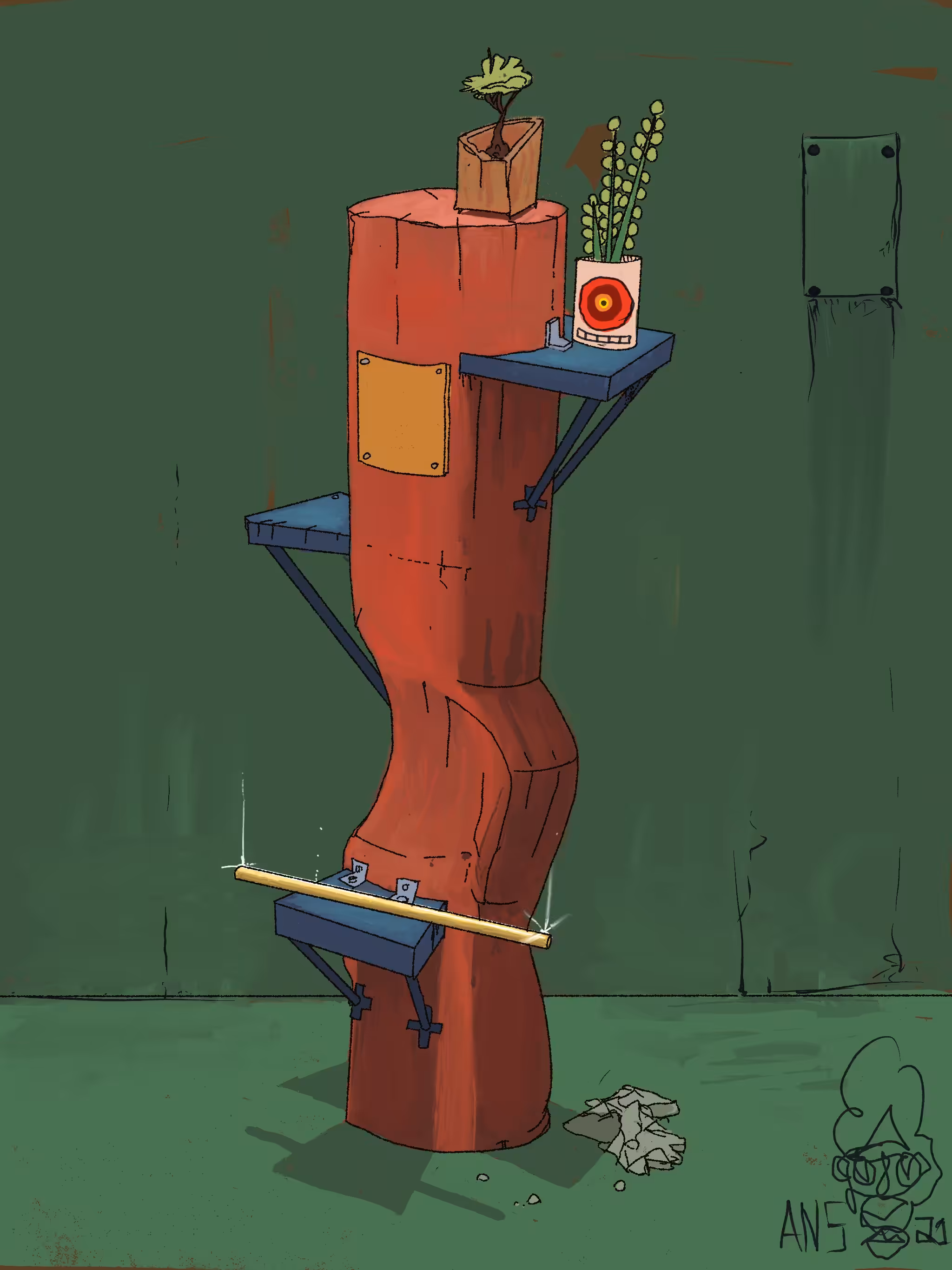 Object-002 Yellow Chip