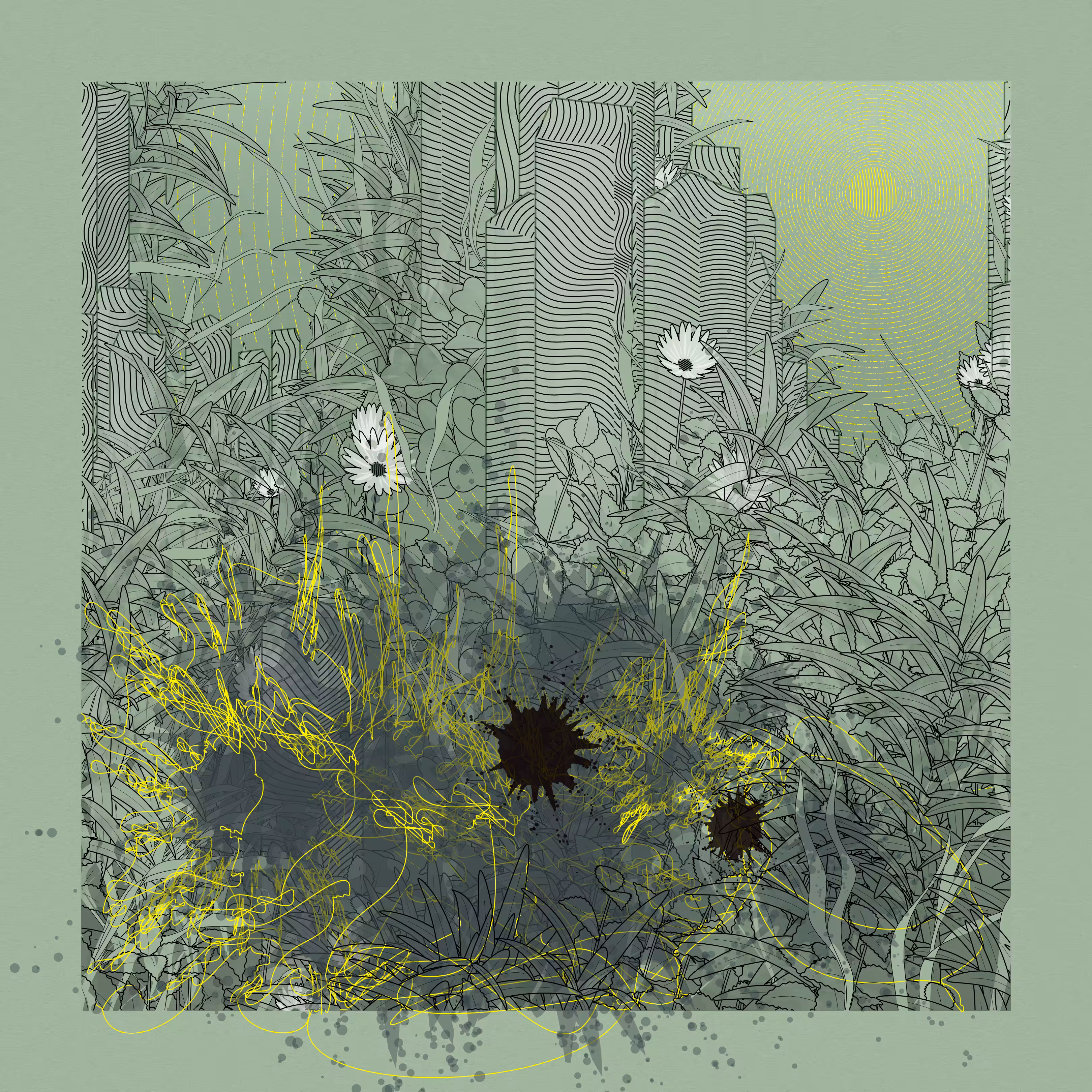 Landscape with Carbon Capture #9806