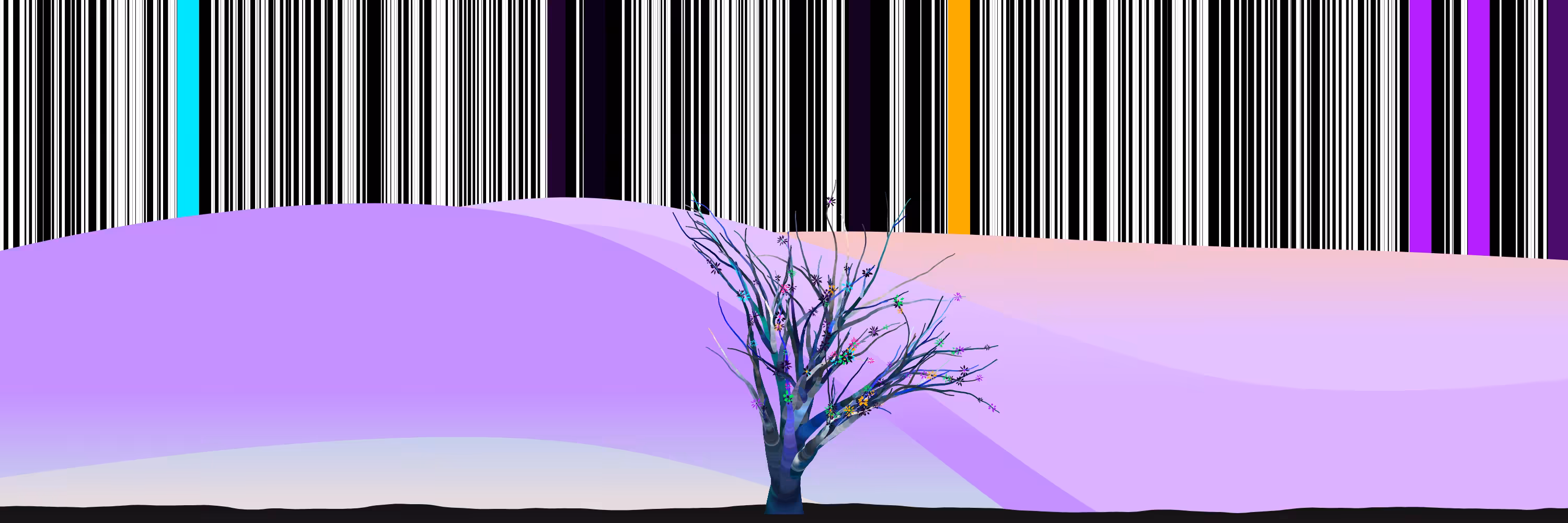 Coded Flowering Banner #004