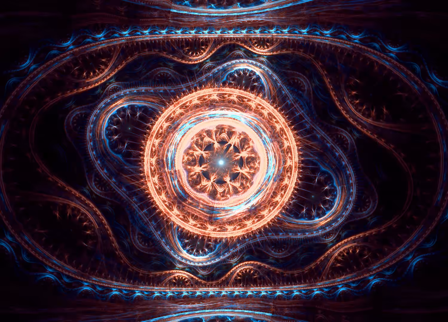 Abstract gears of the metaverse