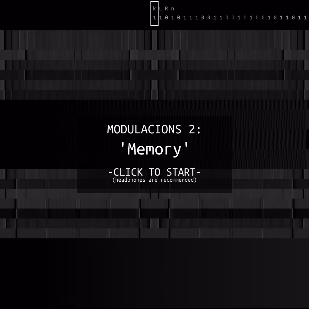 Modulacions 2: 'Memory' (audio) #102