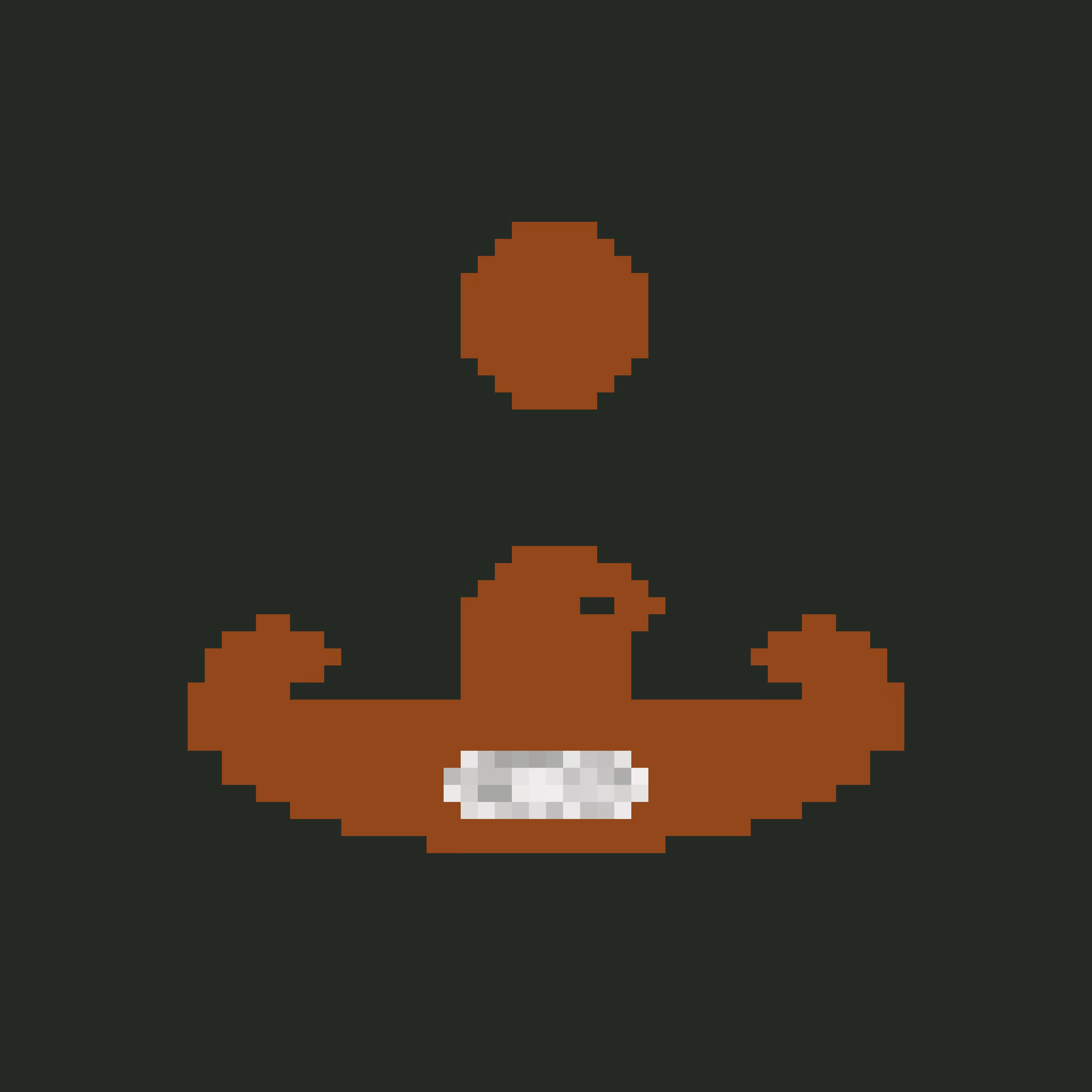 The Celestial Bird: A Unique Pixel Art Emblem Crafted from Bronze and Adorned with Exquisite Diamonds