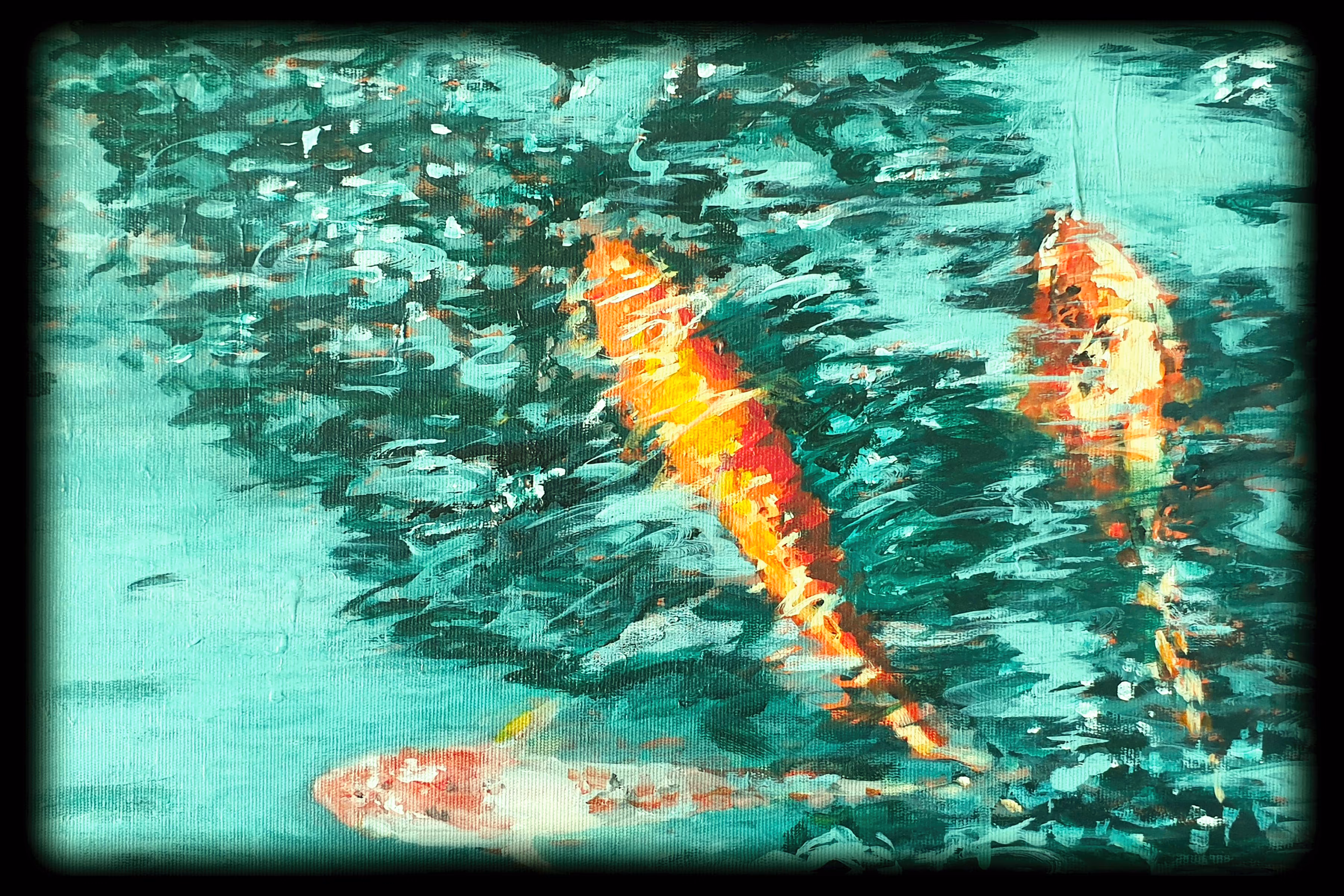 Three Koi Fish