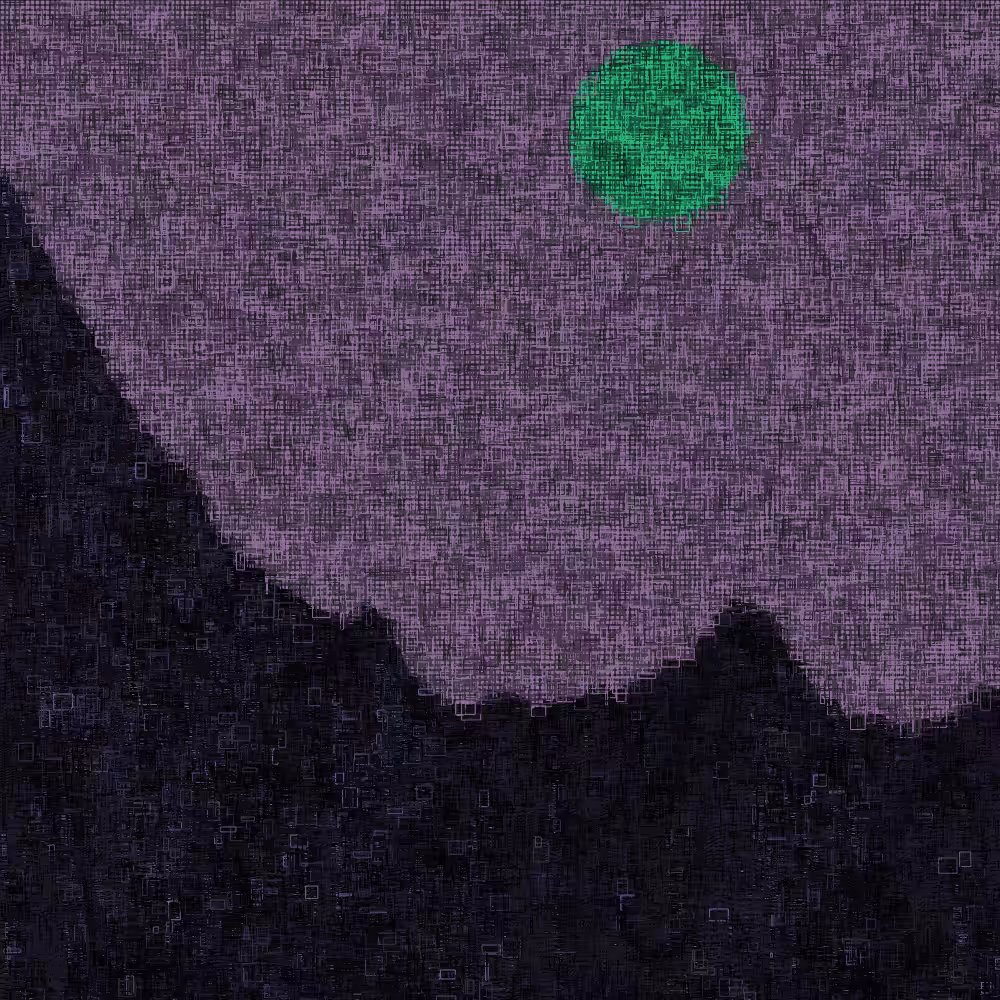 Classic generative landscape V2 #40