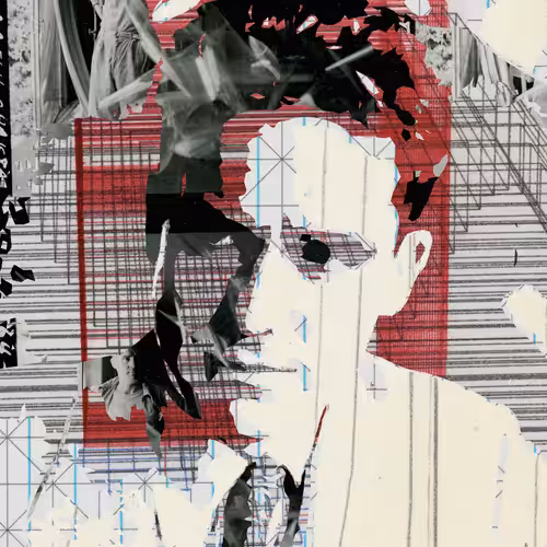 THE GENERATIVE PORTRAIT COLLECTION OF ROBERT MALLARY: Generative Portrait of Robert Mallary #1208