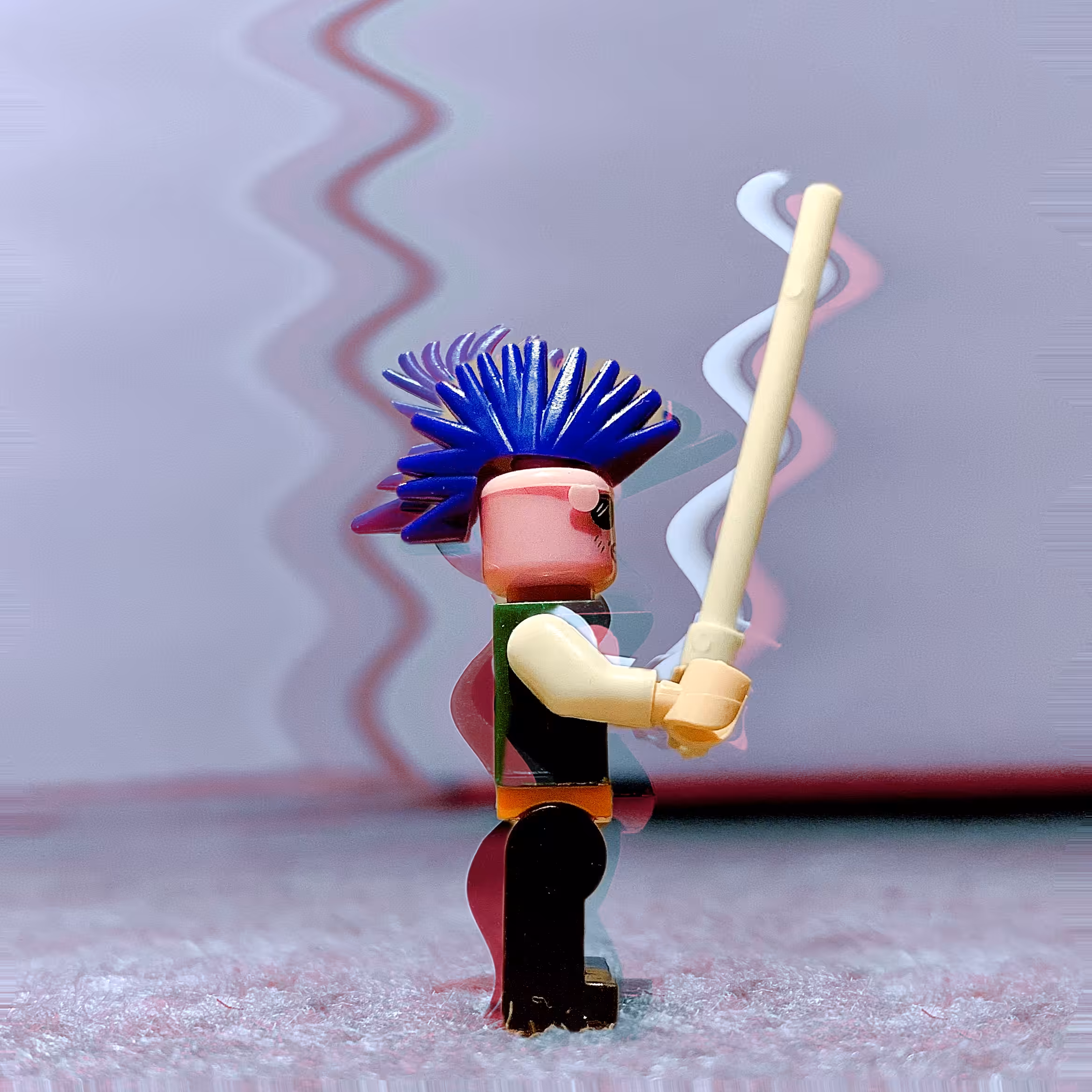 Glitch Punk Sentinel
