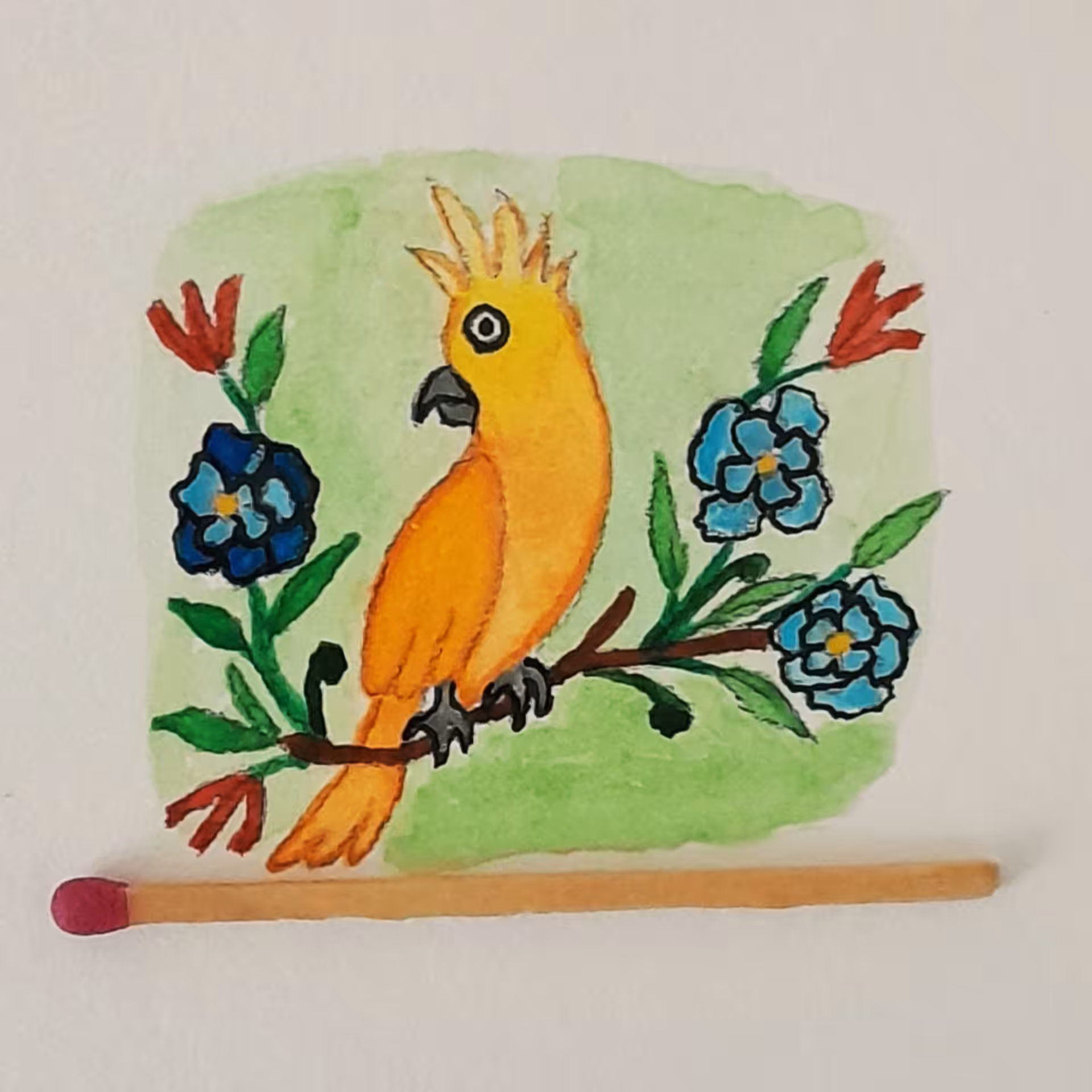  Matchstick: Parrot 4