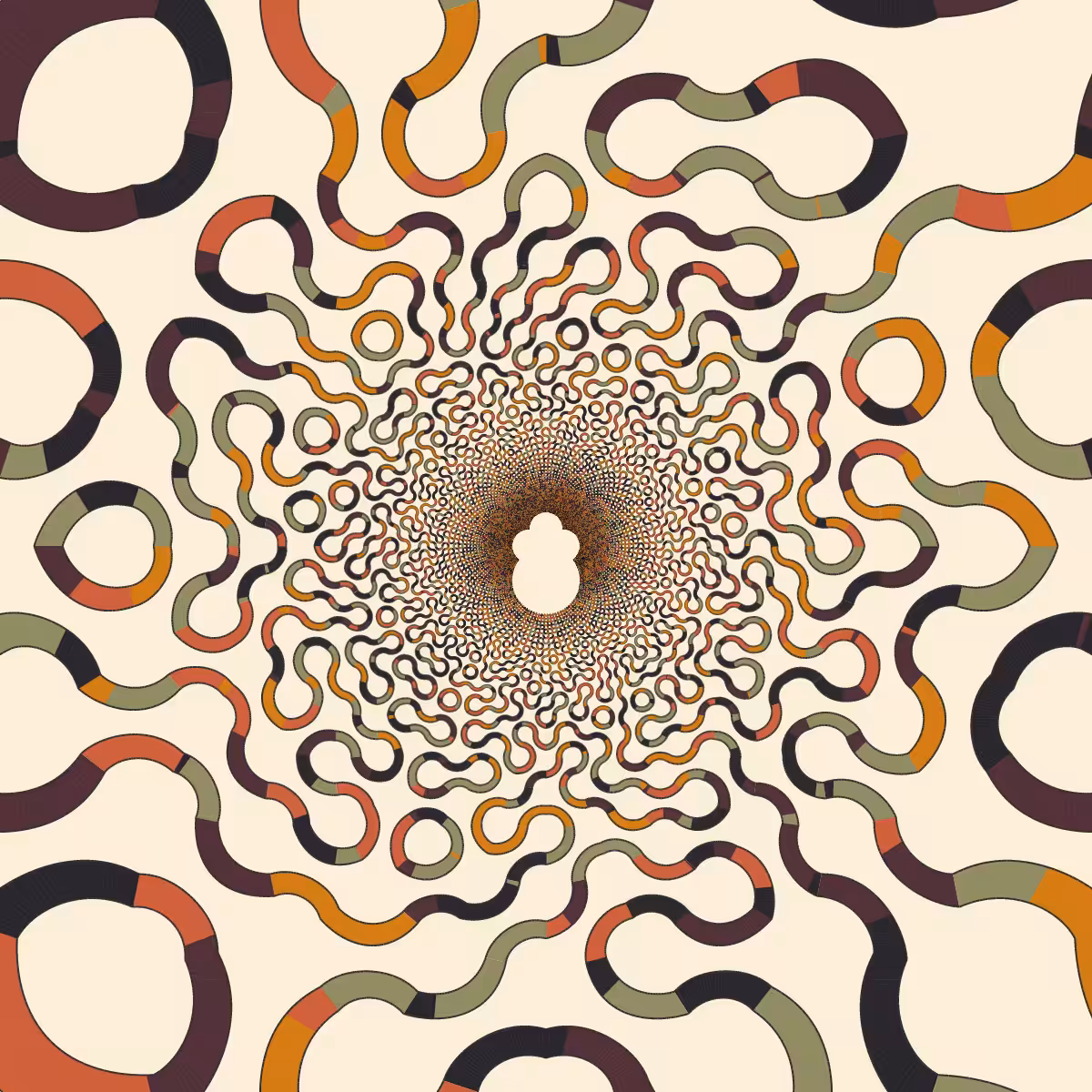 Truchet Decay #18