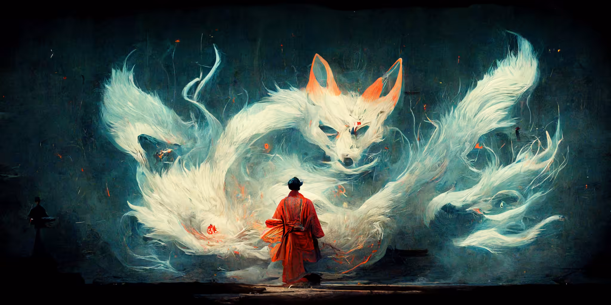 A Man Having The Power Of a Kitsune Spirit