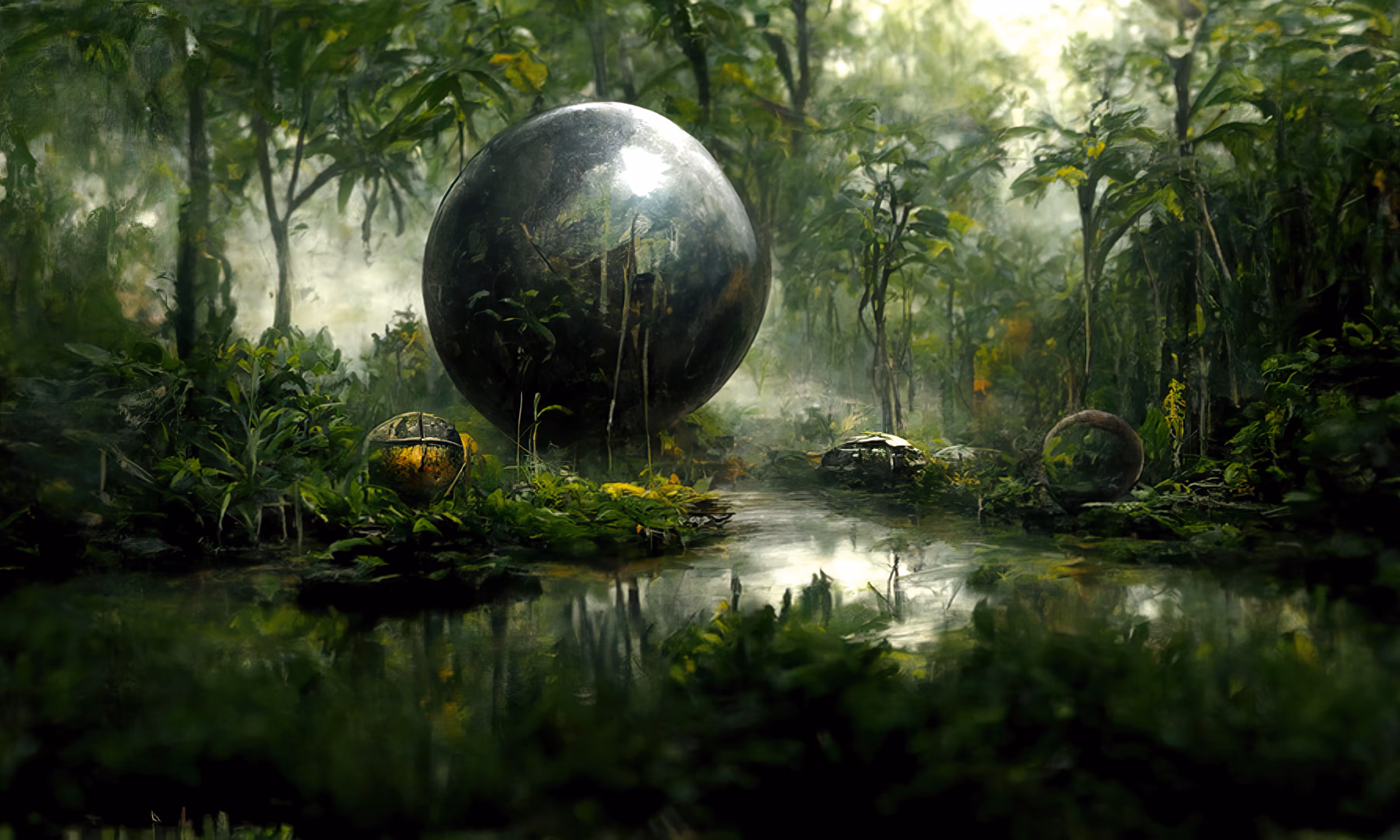Invaded by Time and Reflection#13