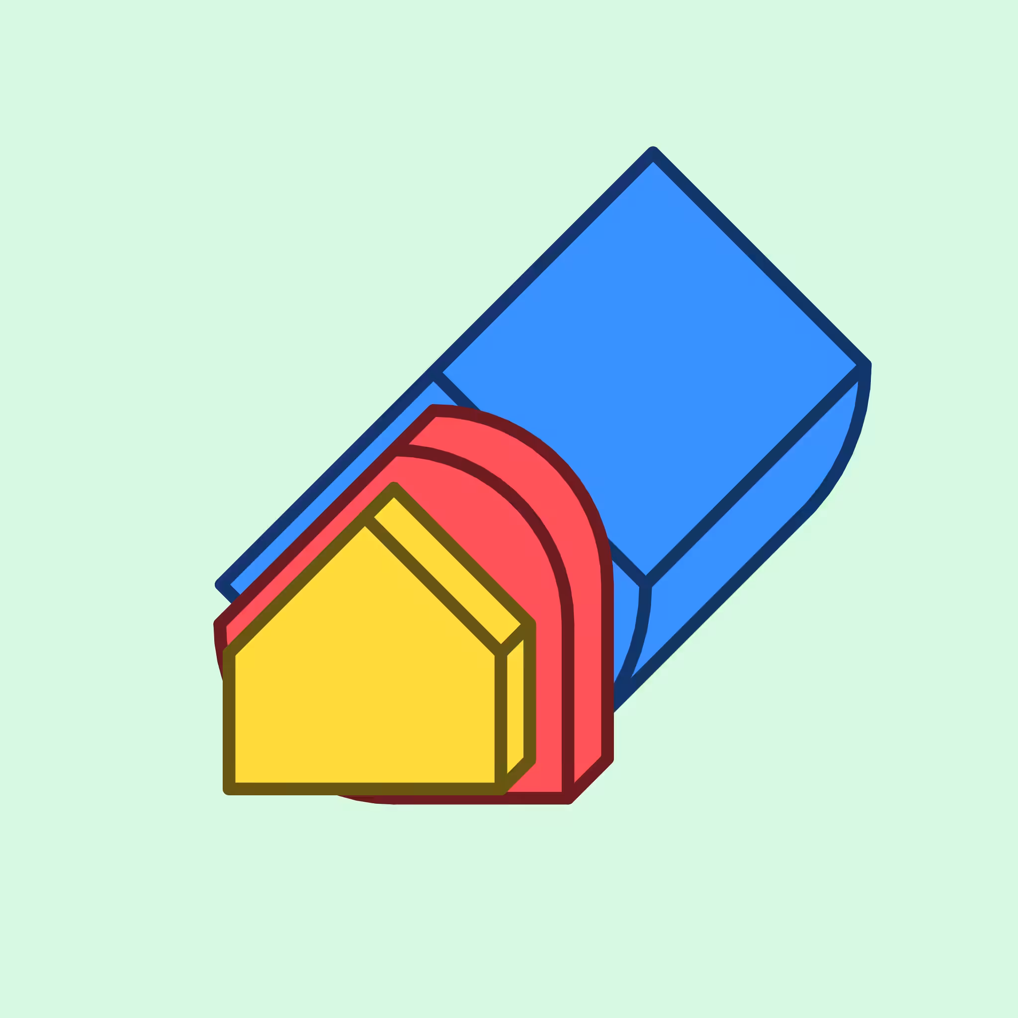 Calm shapes #1632