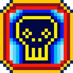 Skulls Pixels Coins #139
