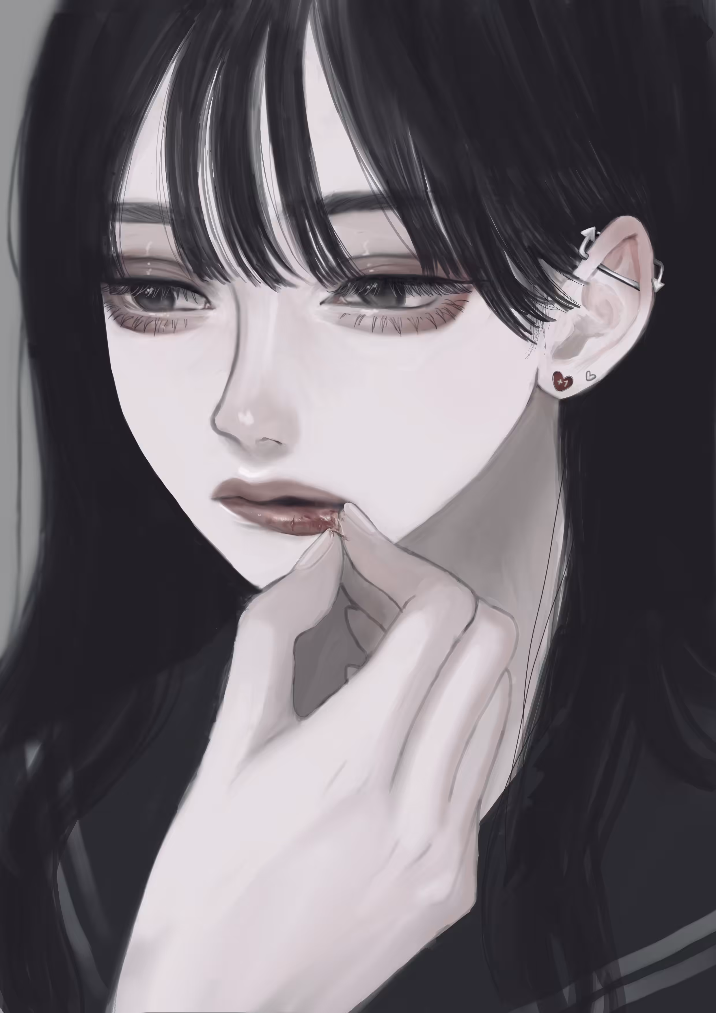 Frustration girl