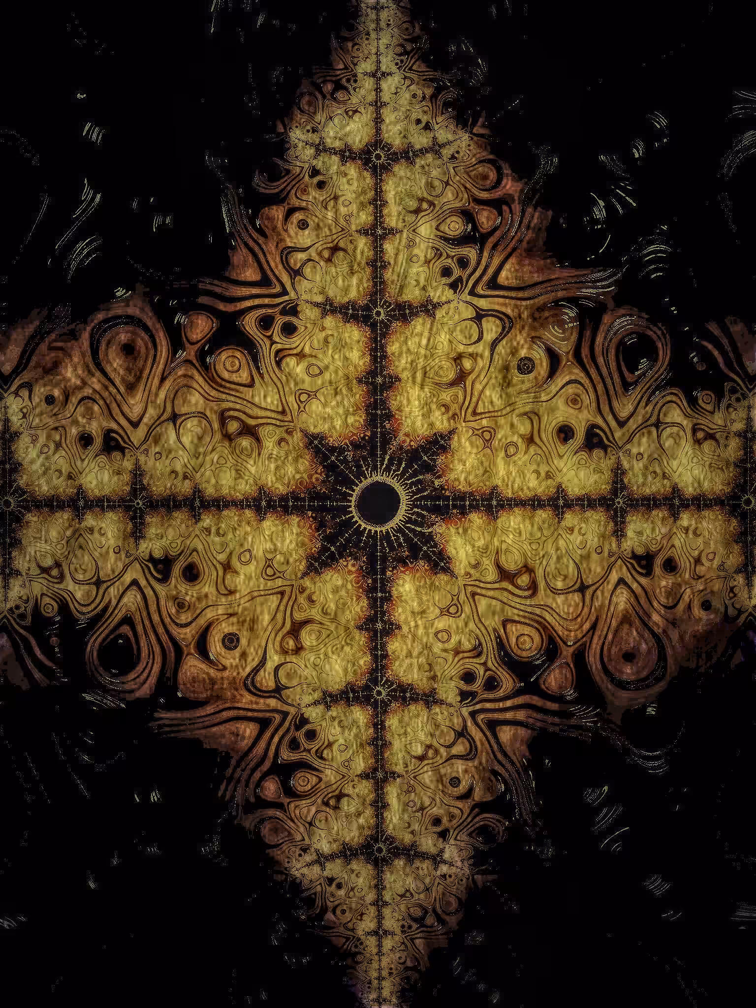 Dark cross