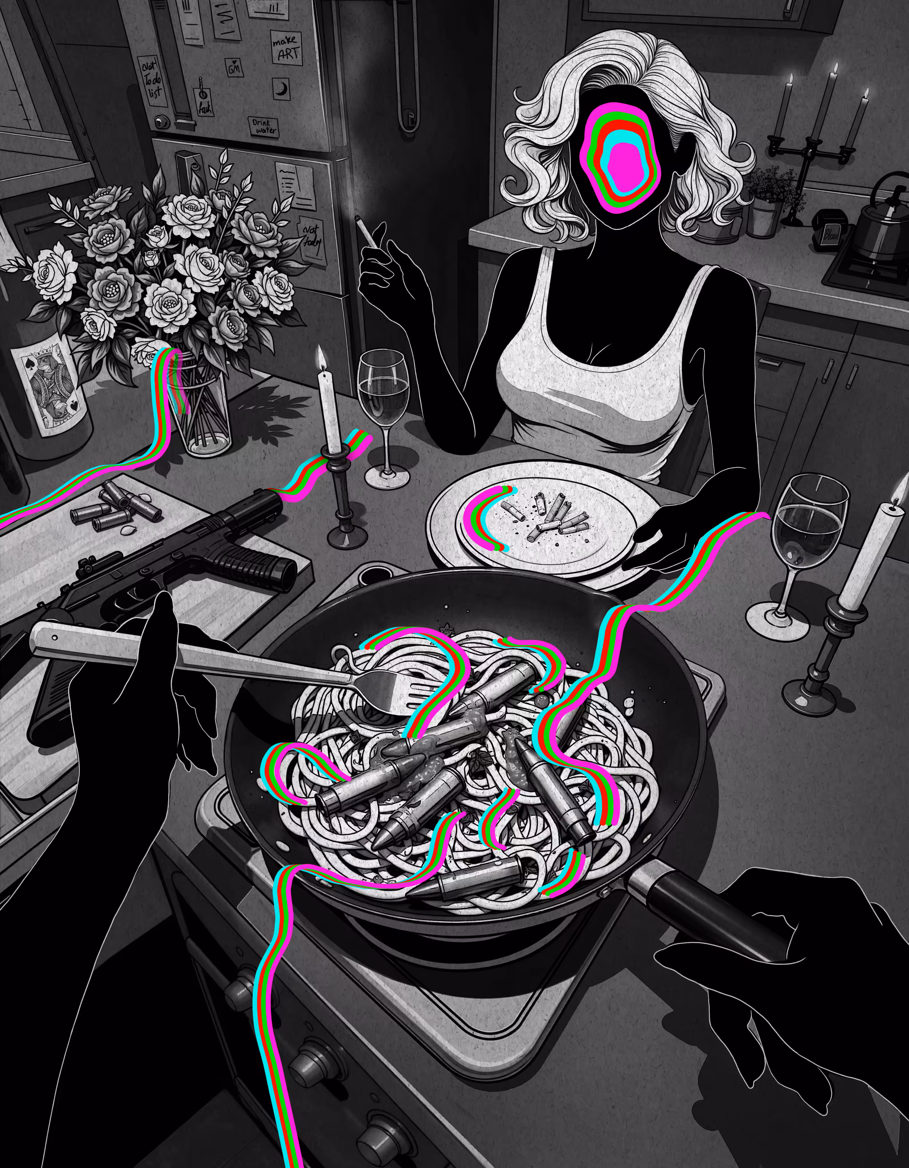 Bullet Spaghetti