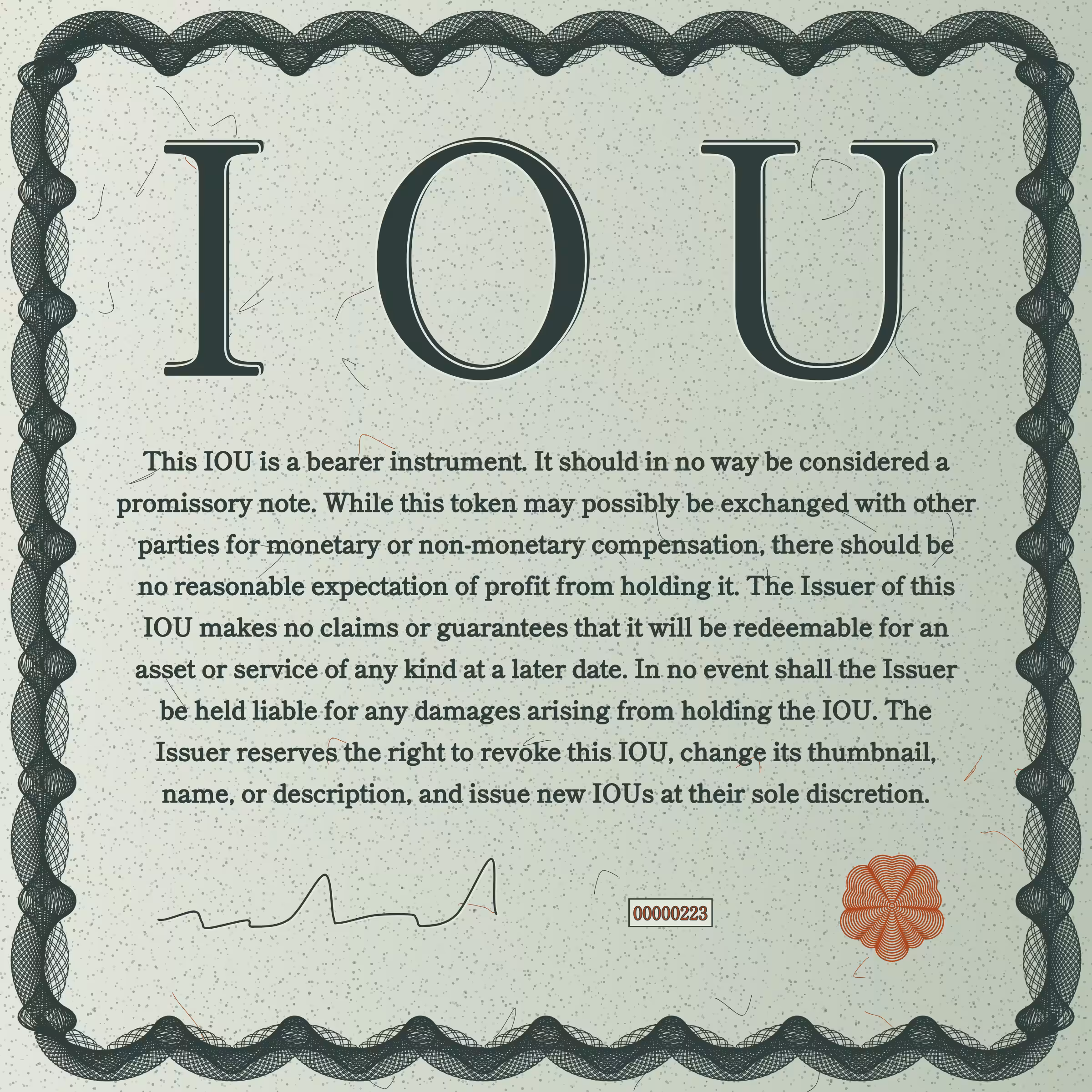 IOU #223