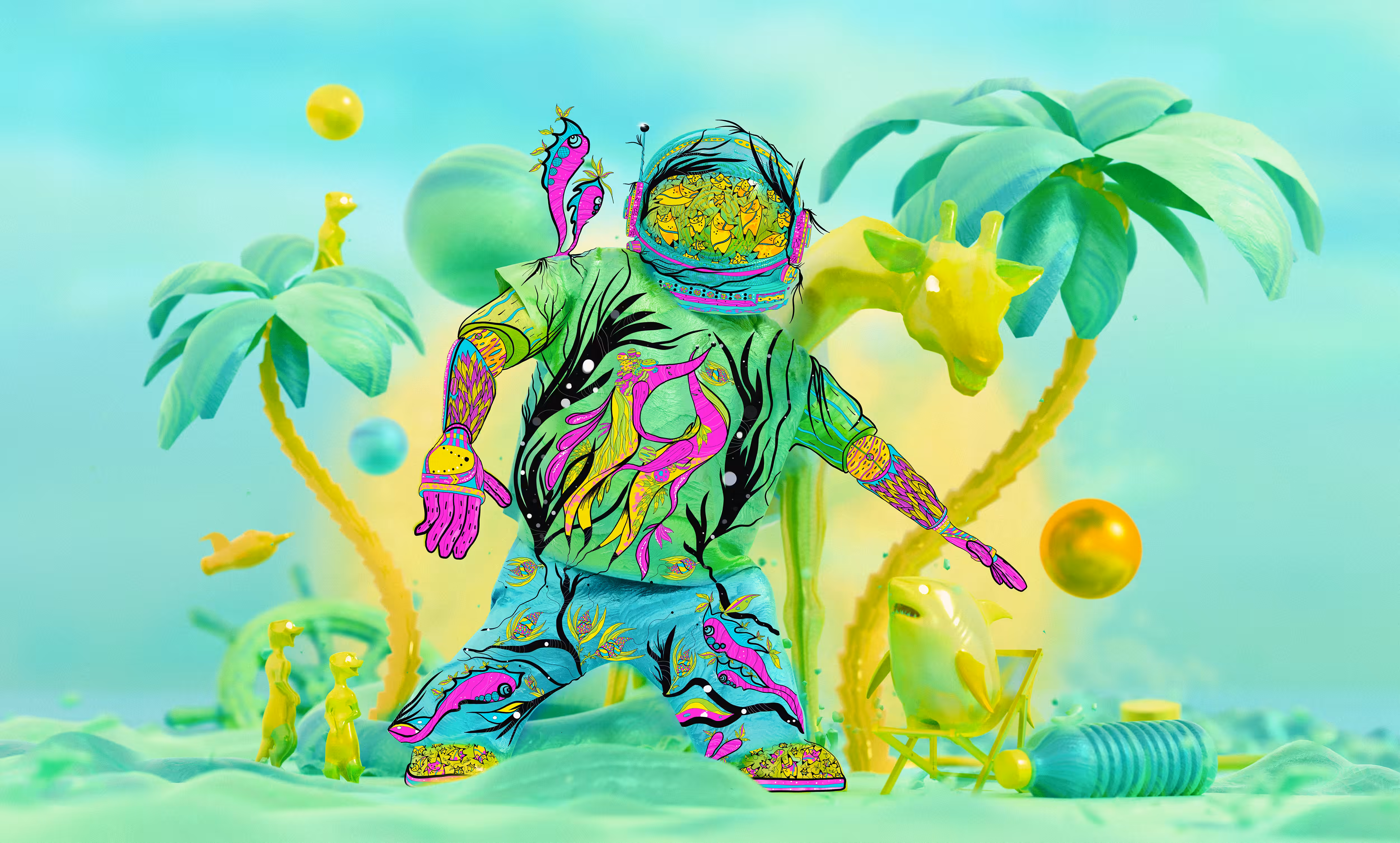 From Dusk Till Palm - Birdiko X Mellowmann - The Green Inferno V2