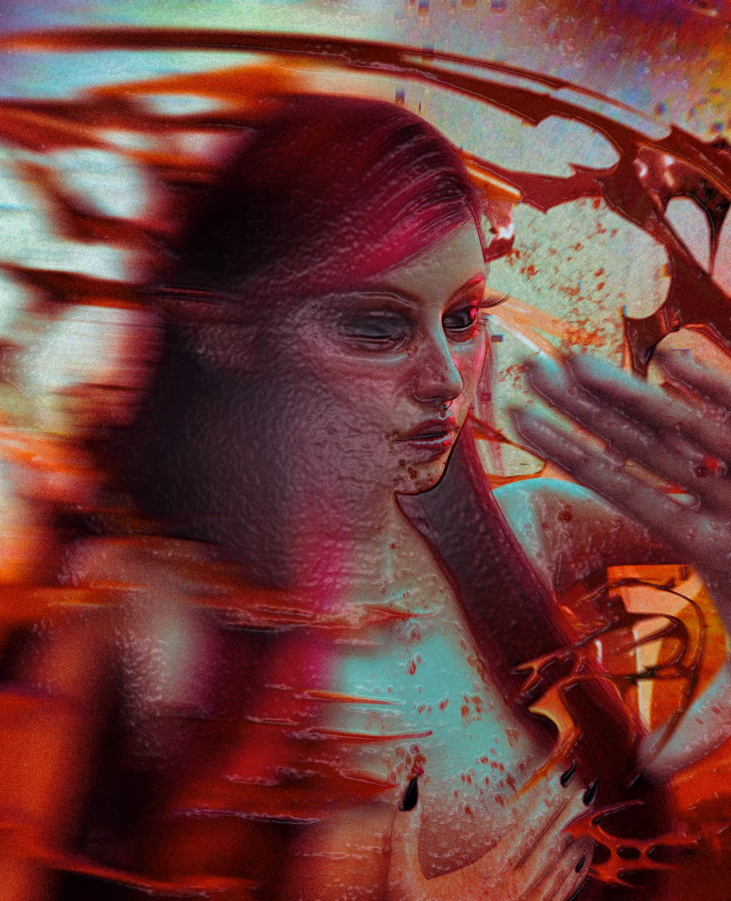 Reflections of Clashing Worlds
