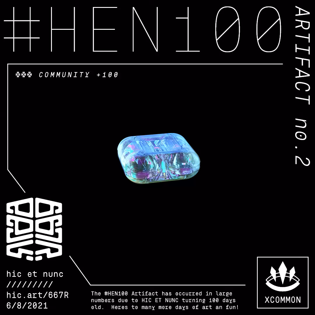#HEN100 /// artifact no.2
