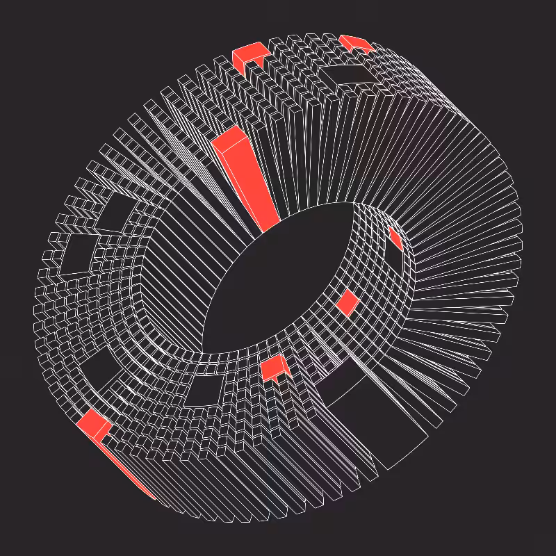 Ex Mobius (Neon Red) #15