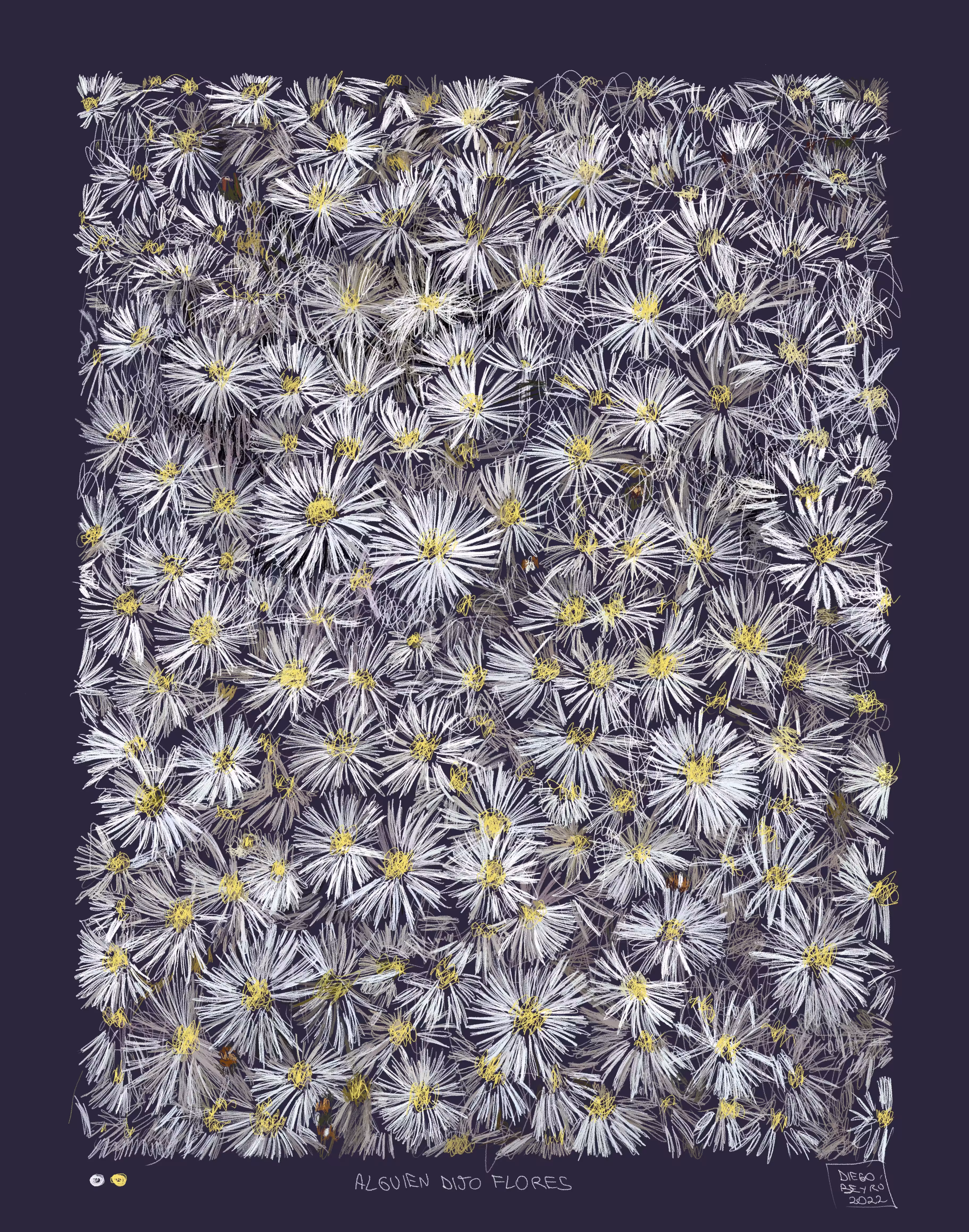 Someone said flowers
