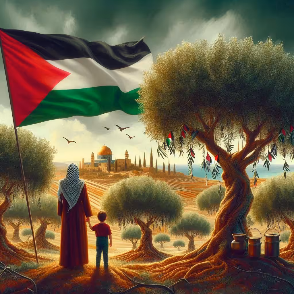 '' The Olive Trees of Palestine''
