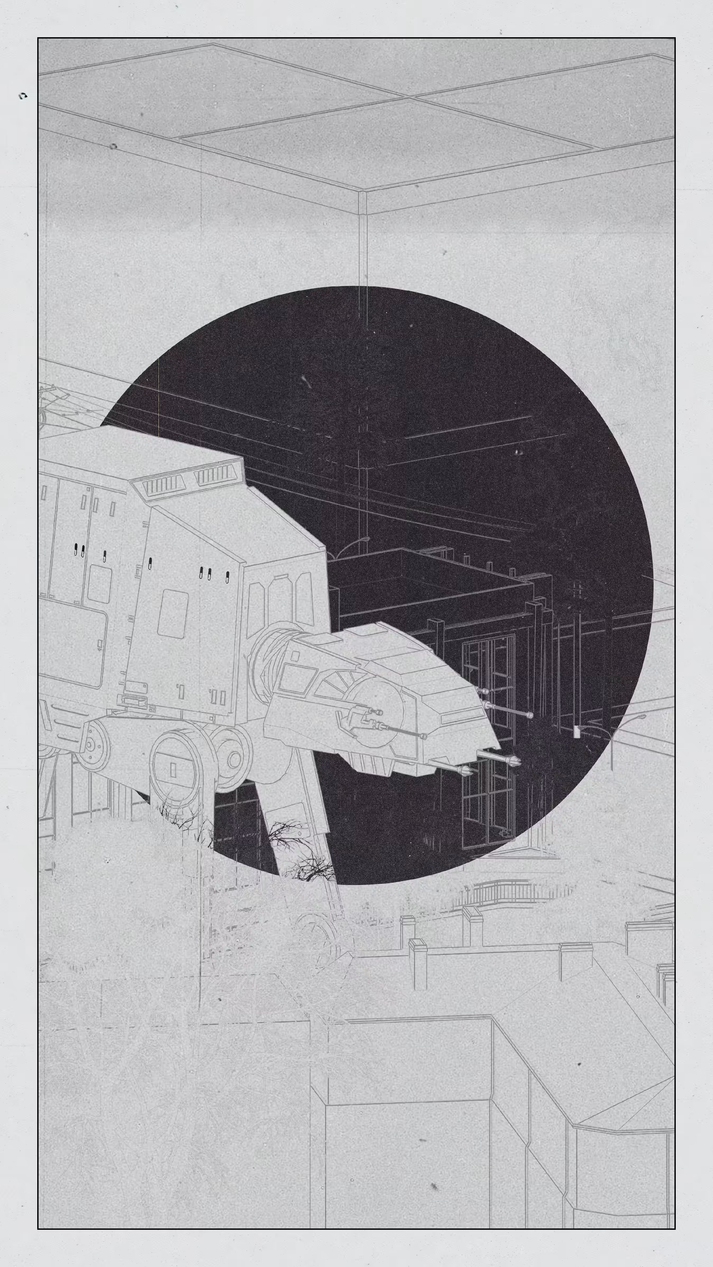 Black Circles, White Walls 5