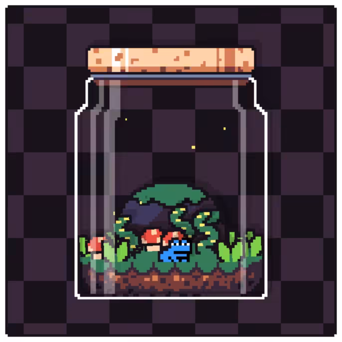 Toad Terrarium #108