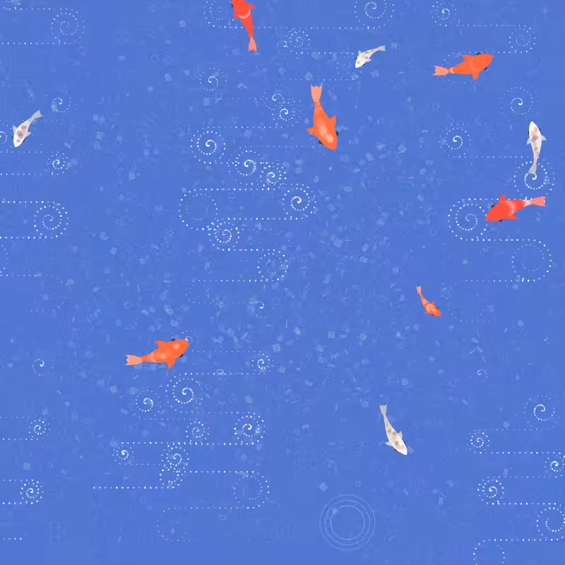 Swirling Aquarium #13
