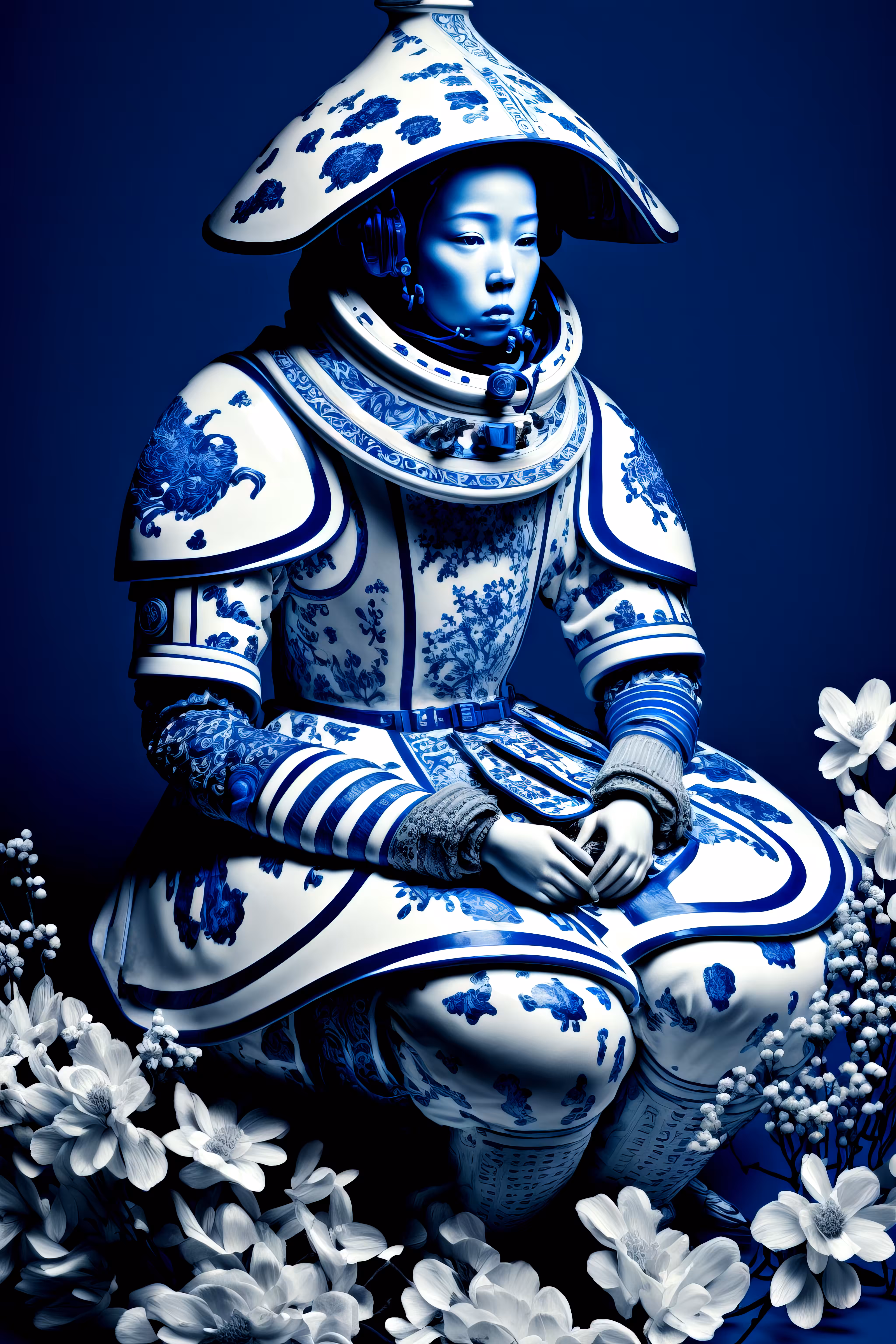 The Porcelain Space Samurai