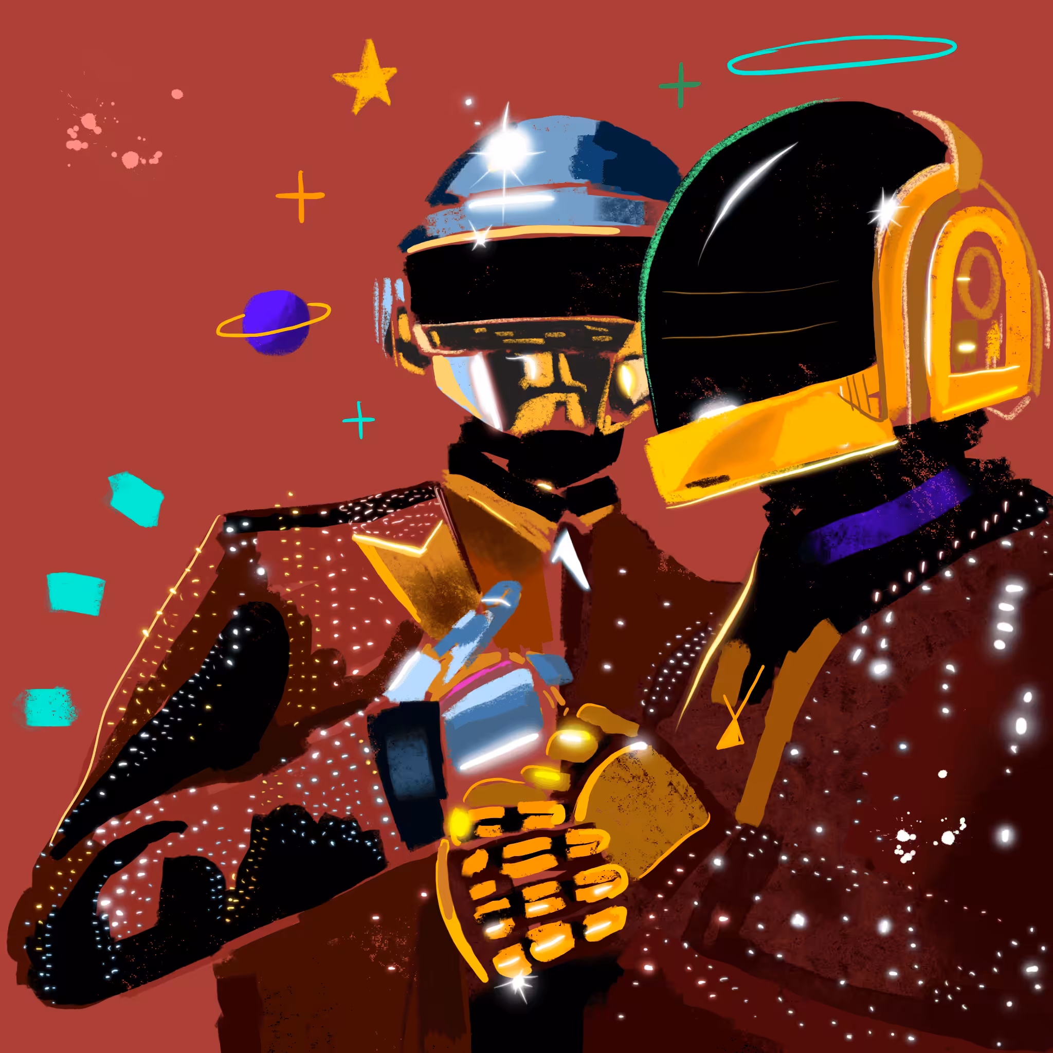 Crypto Loosies #45 - Daft Punk
