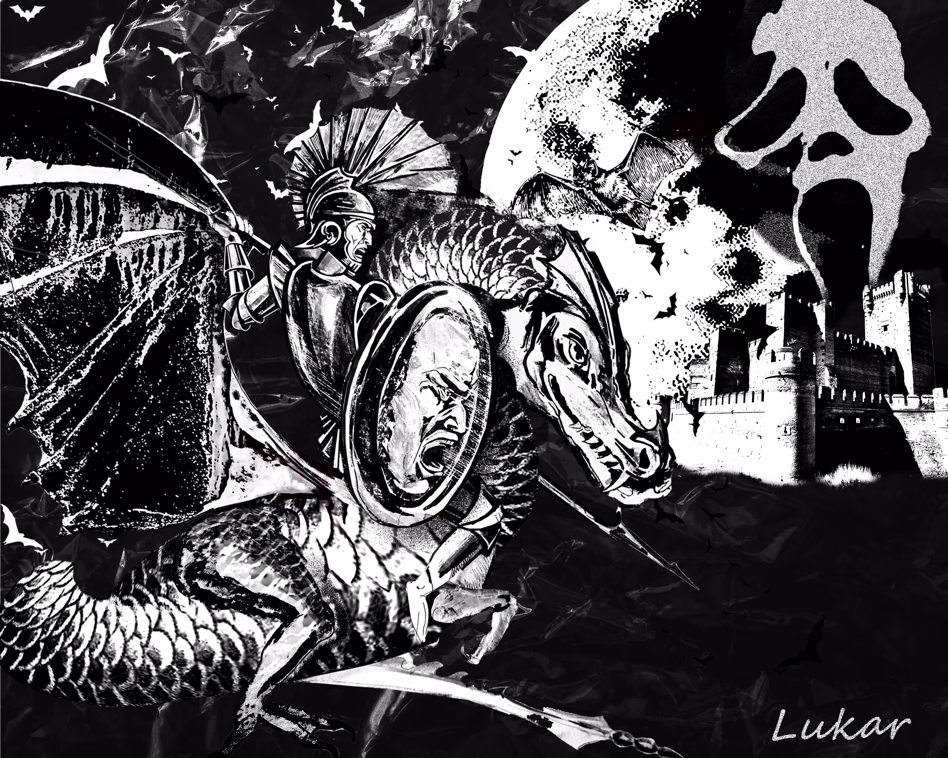 Graphics #6  Defeat your own dragon.