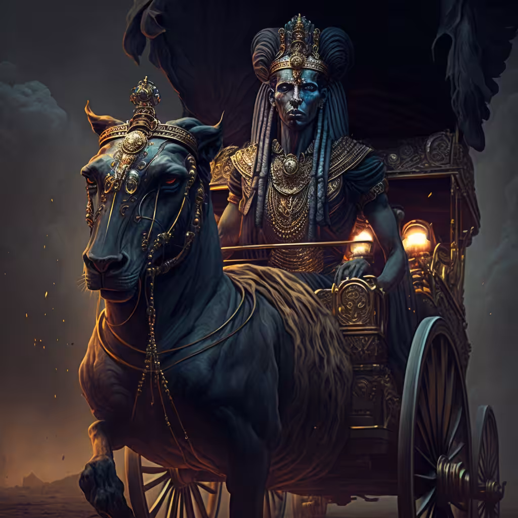 Dark Tarot Card #7: The Chariot