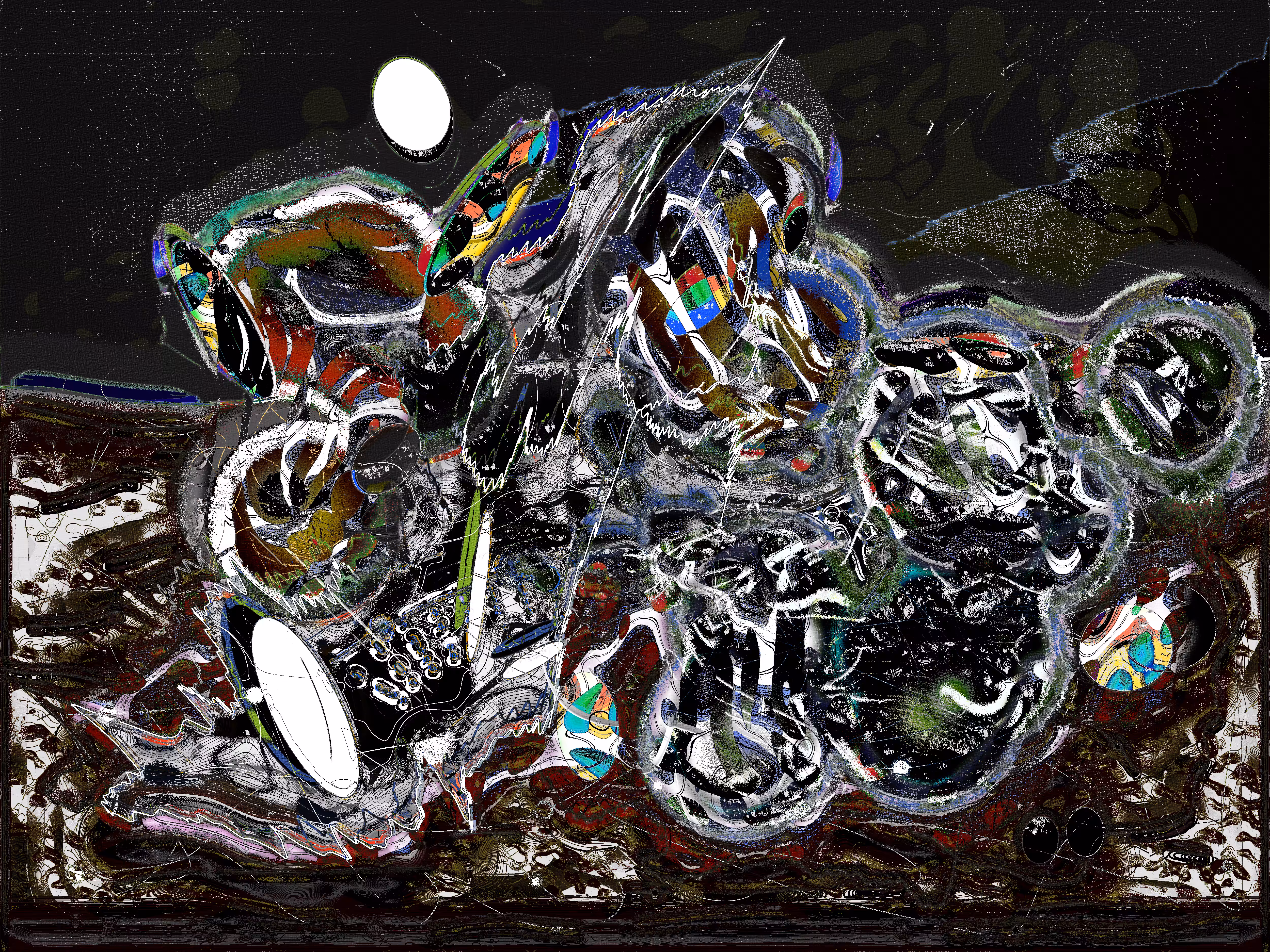 Indefinite Dimension or Invitation for a Dark Sleep
