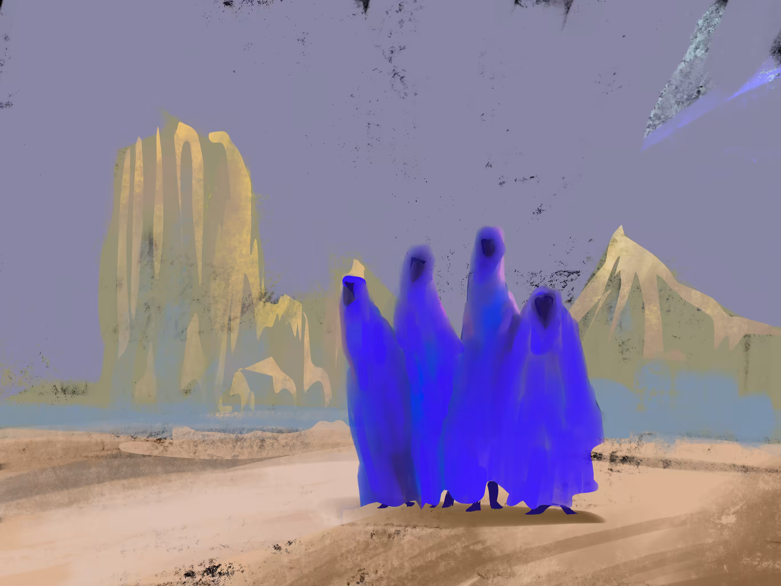 Lost in desert 