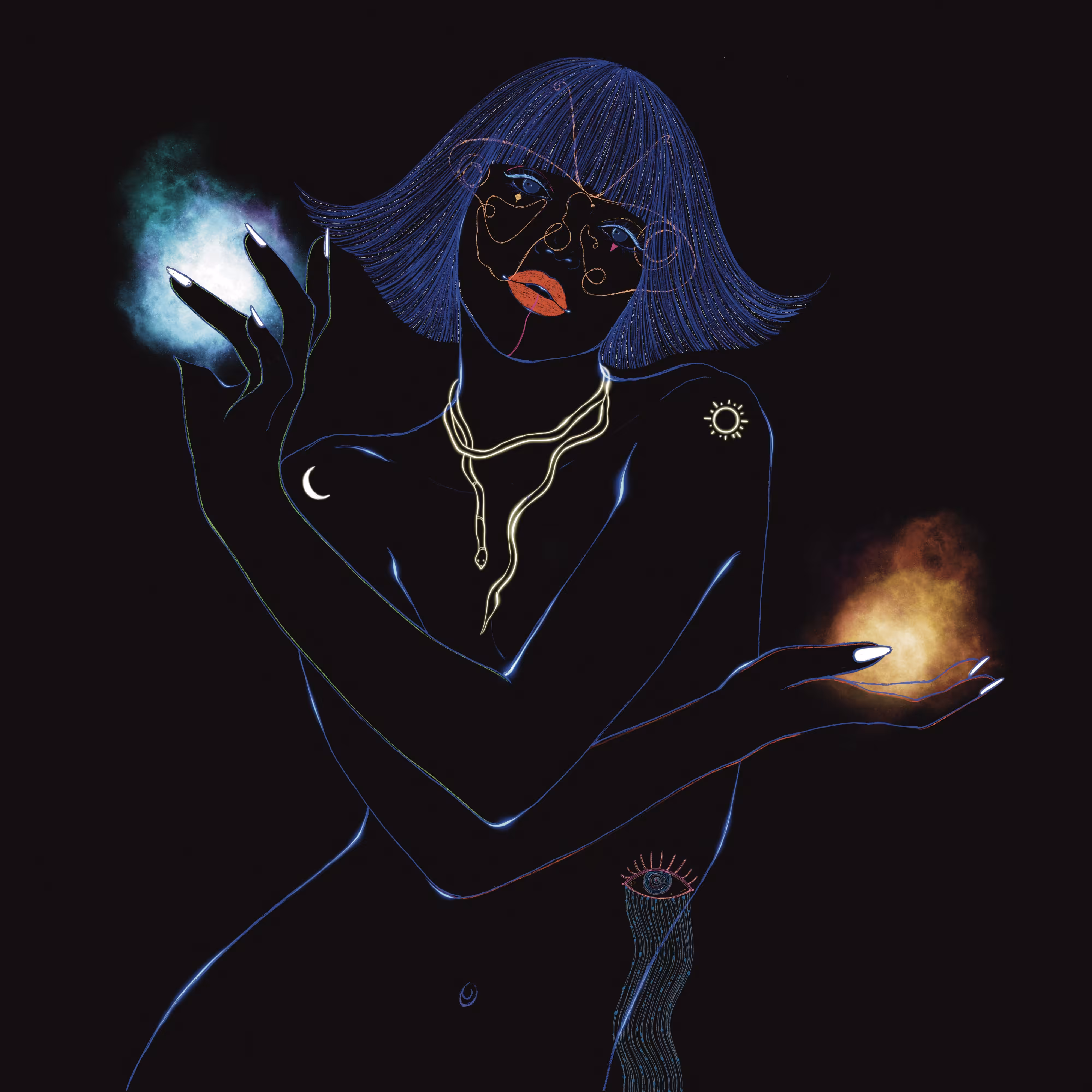 From the ashes she became
