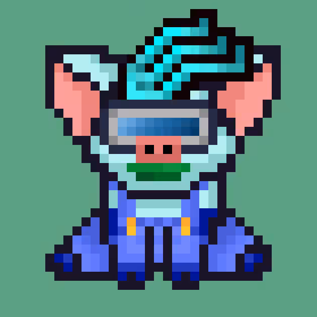 Punk Pig #00152