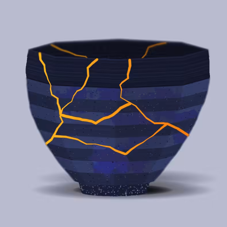 Kintsugi Pottery #36