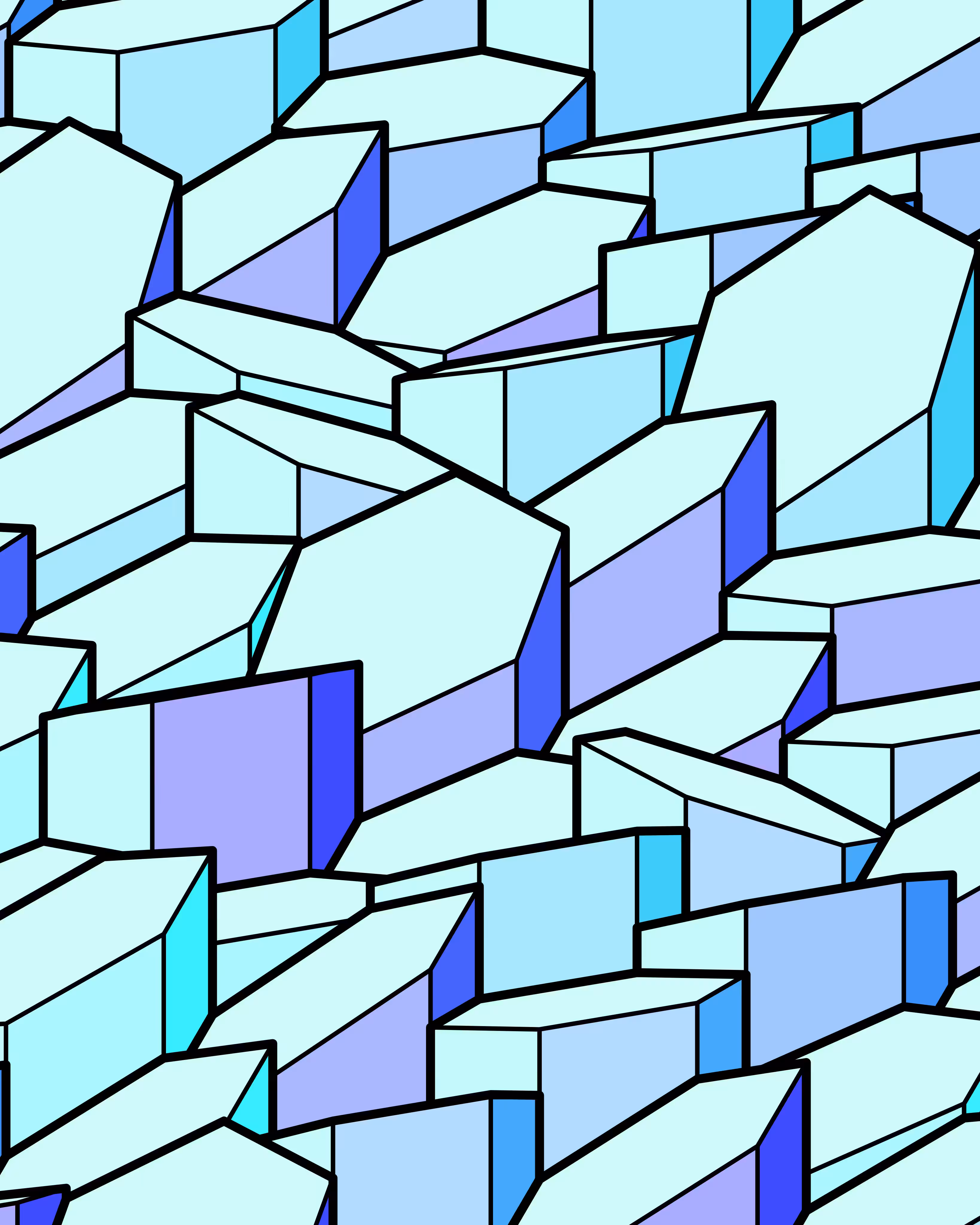 Hexagones Landscape #98