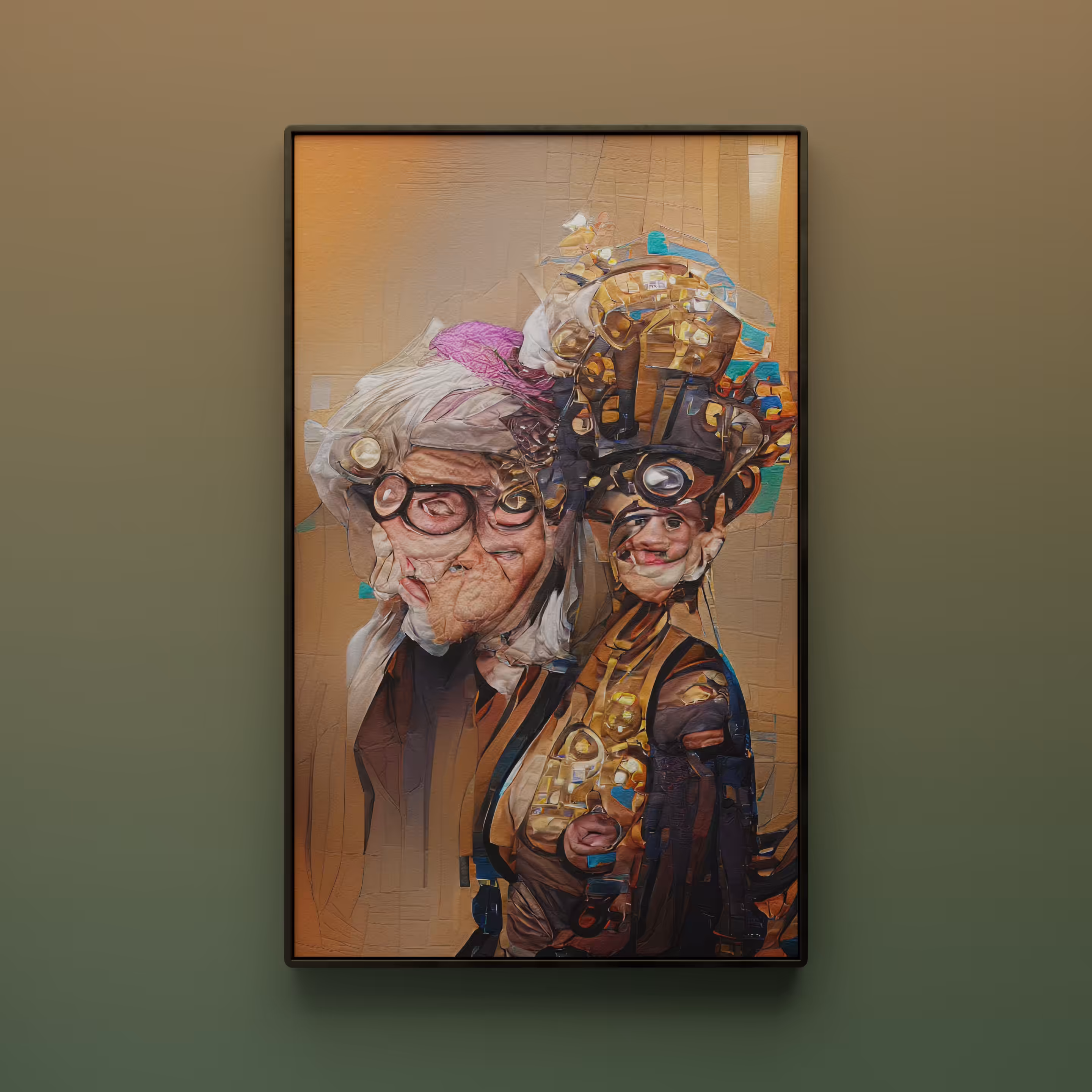old people wear the best hats
