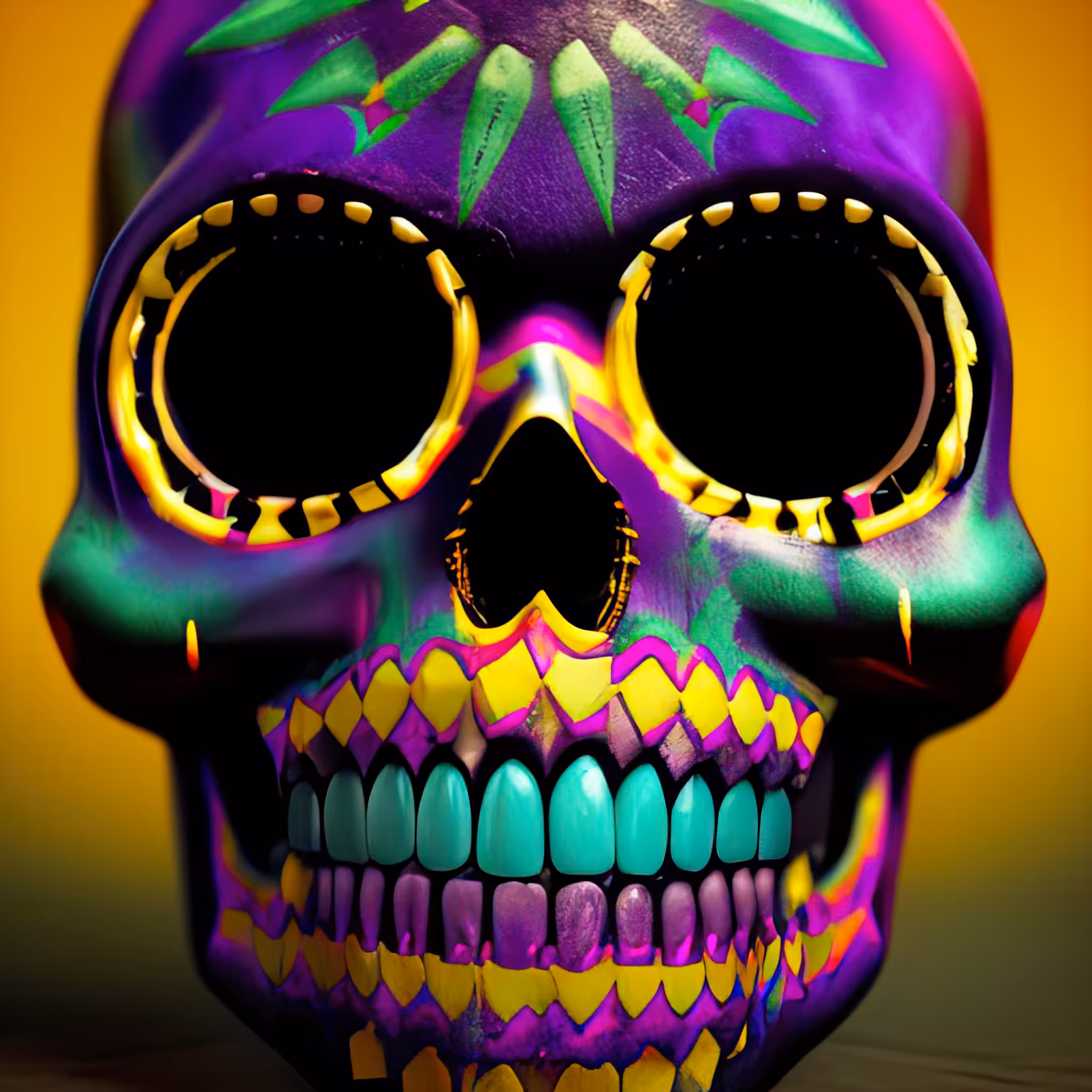 Head Case - A Color Study: Head Case #371
