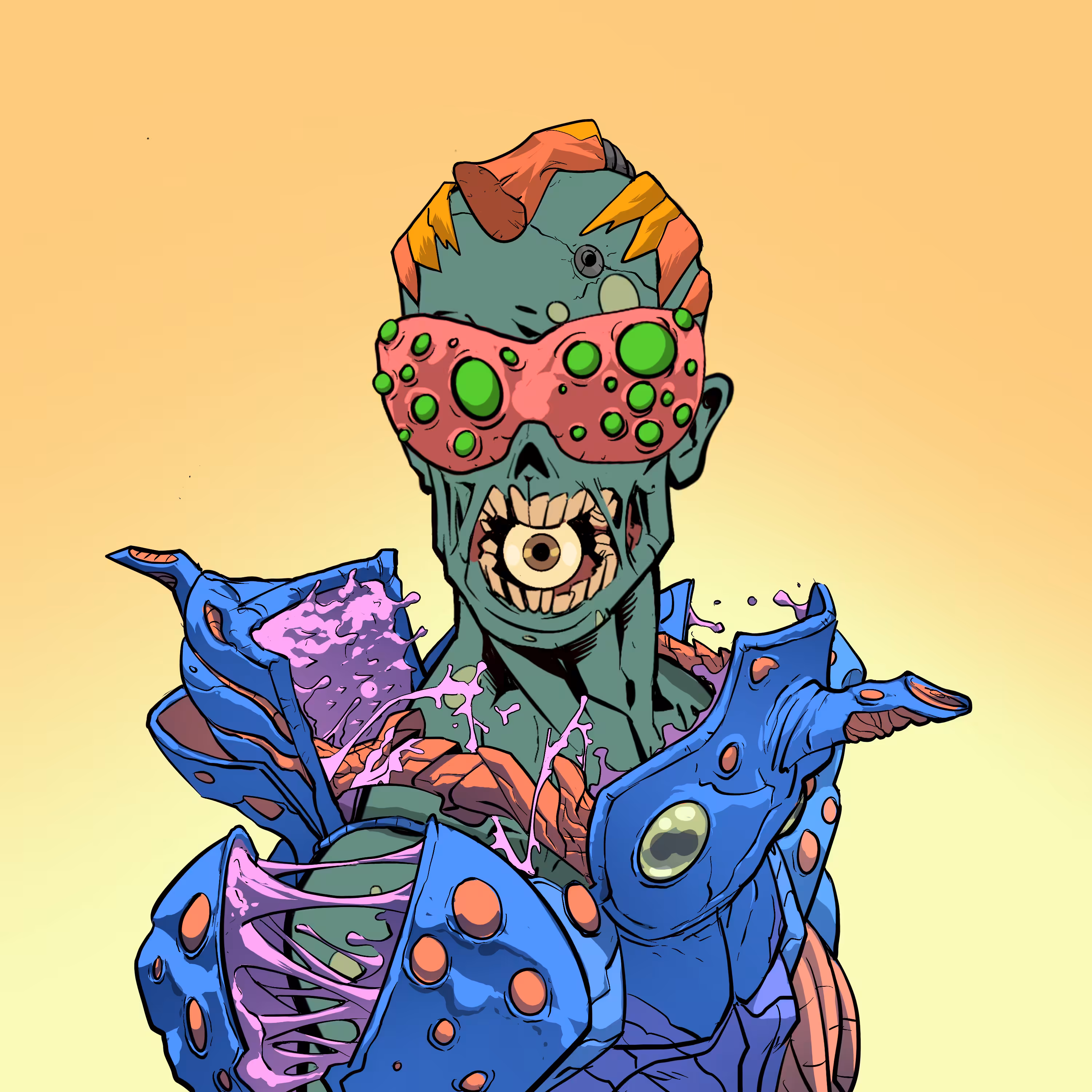GlieseZombiesPFPs: GlieseZombiePFP #3062