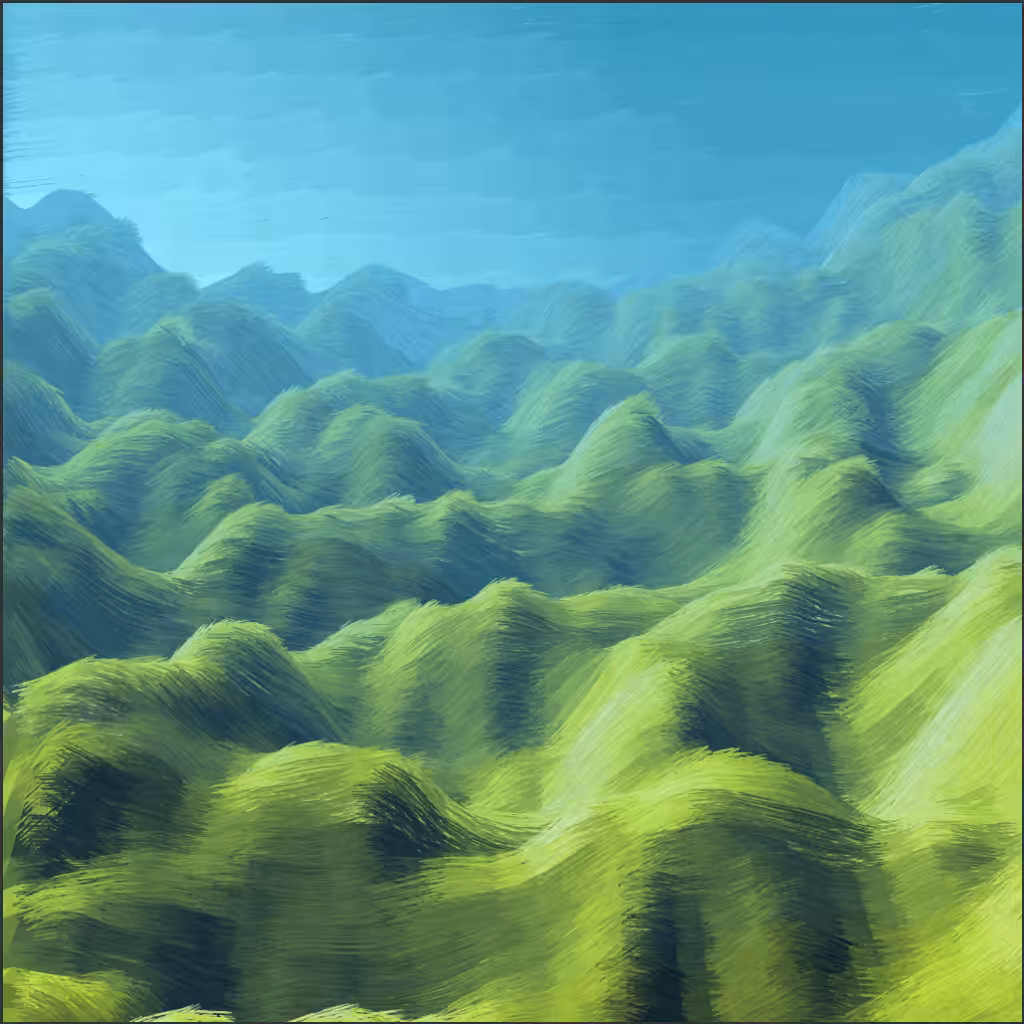 Lush Fields  #138