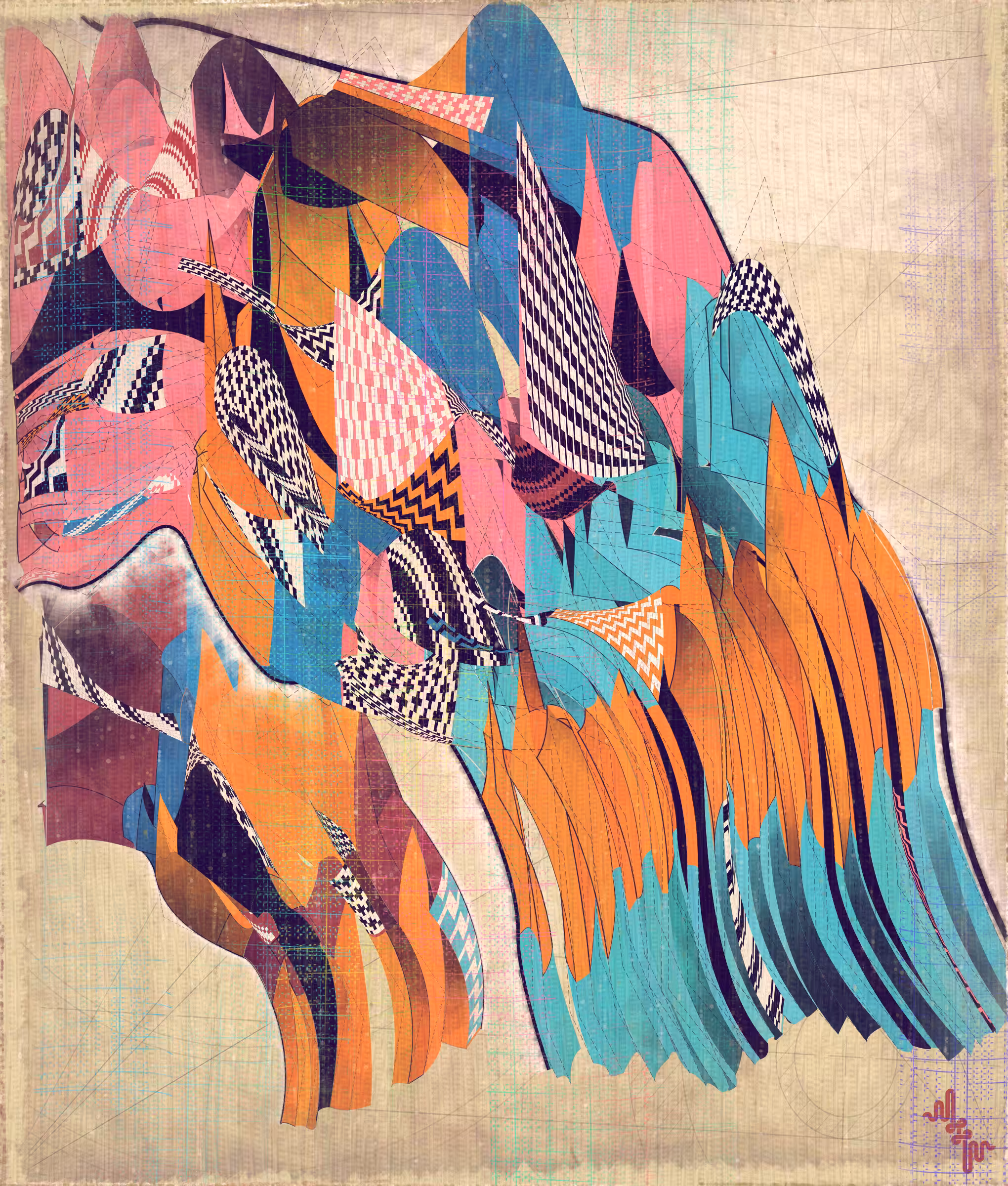 Amplitudes of Canvas #141