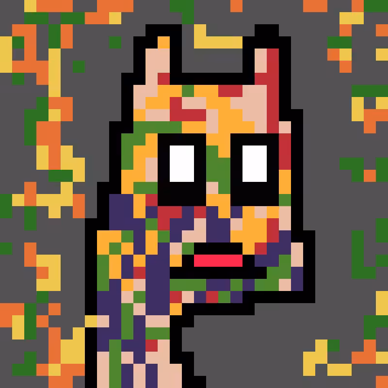 cOLORFUL DOG #6