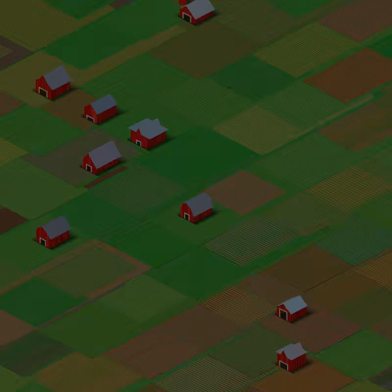 RED FARMS IN A QUIET COUNTY #3