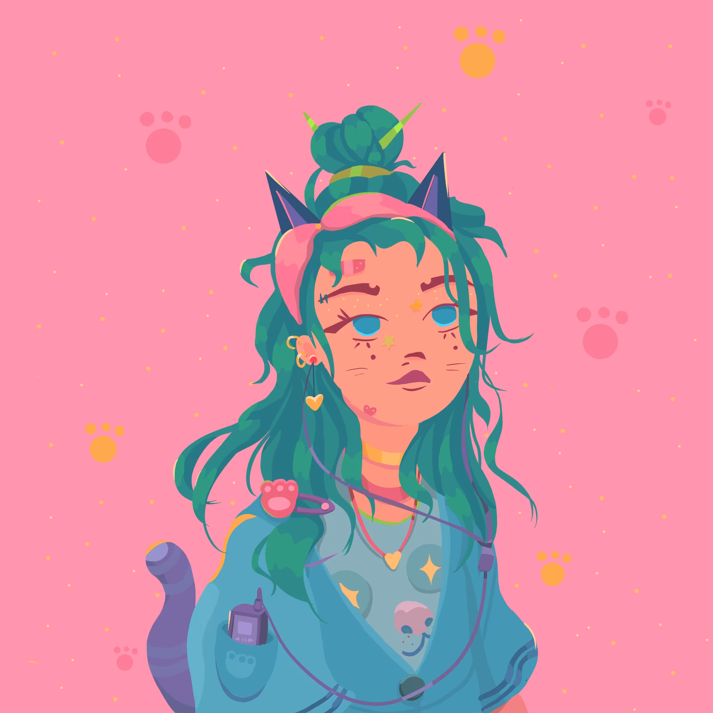 NEON TEEN / CAT