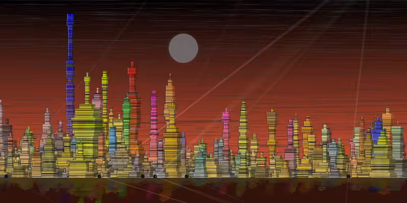 Fictional Cityscapes #16