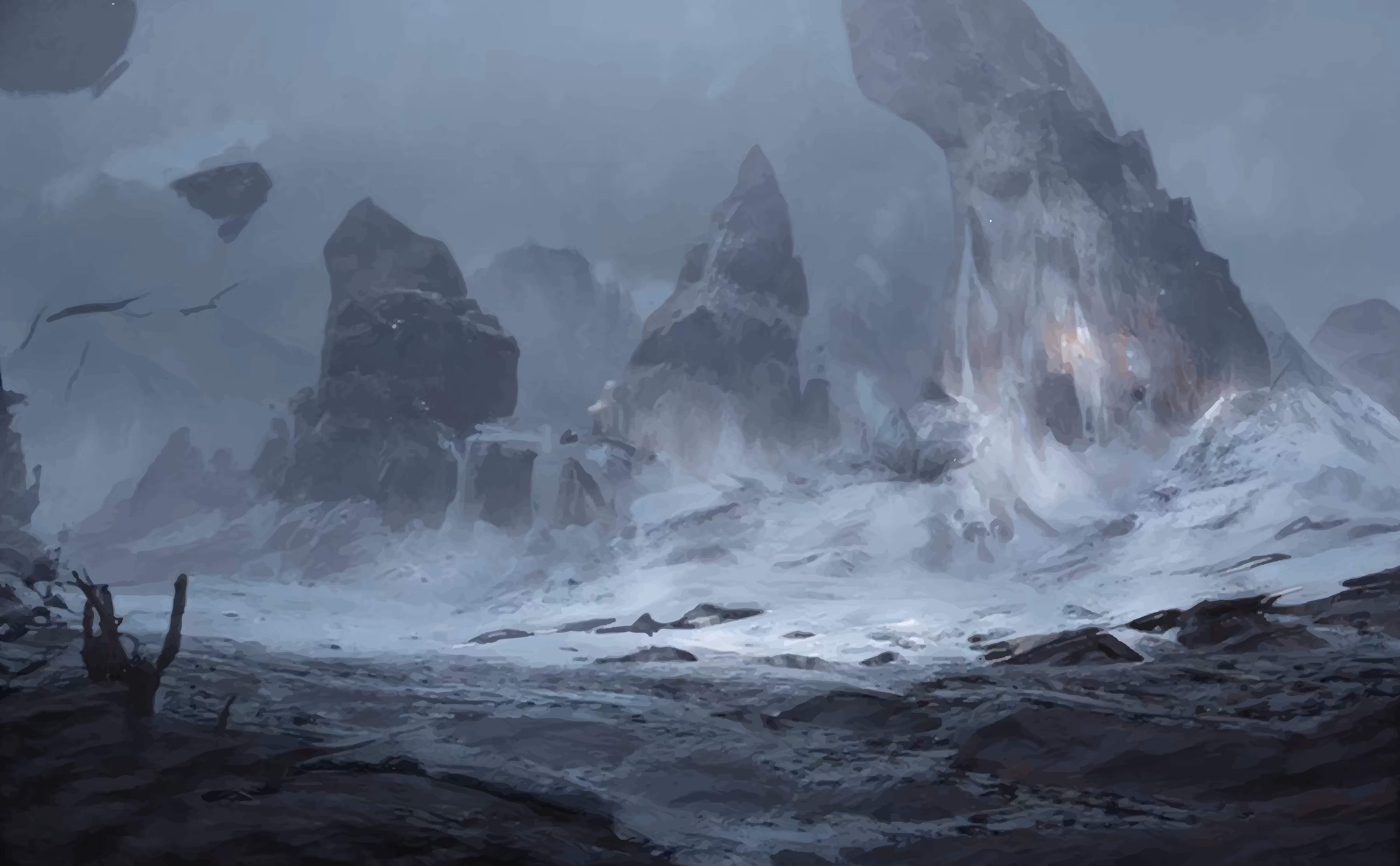Frozen continent