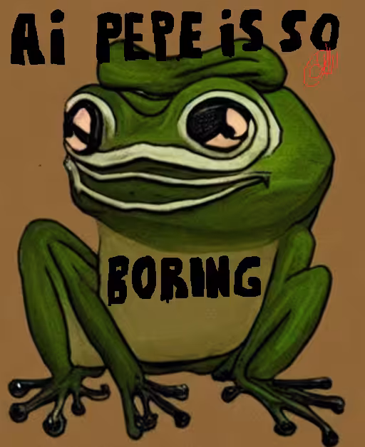 AI PEPE IS SO BORING